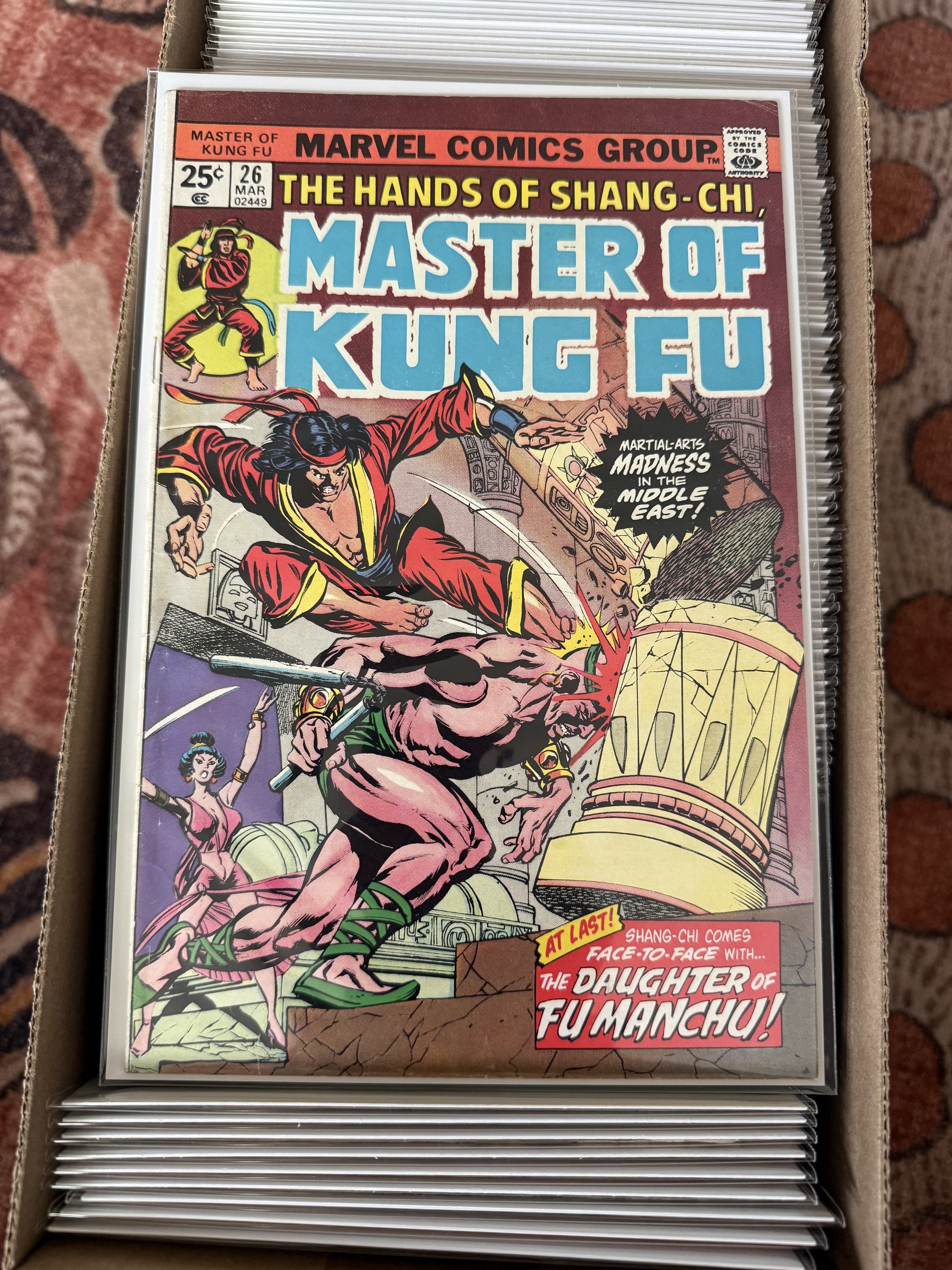 Shang-Chi, Master of Kung Fu #17-125 + King Sized & Annuals – Marvel (1975) (114 Issues)