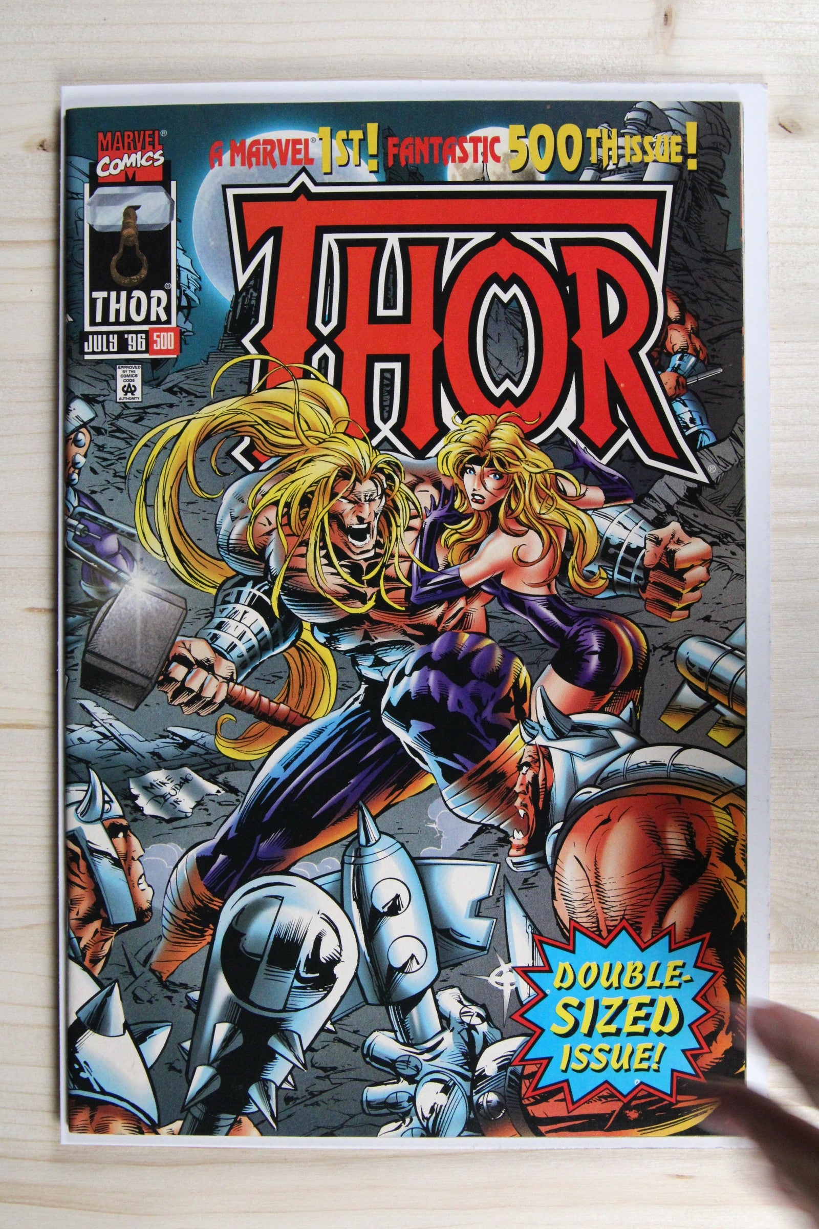 Thor #500 – Marvel (1996) 9.0 VF/NM Double-Sized Issue