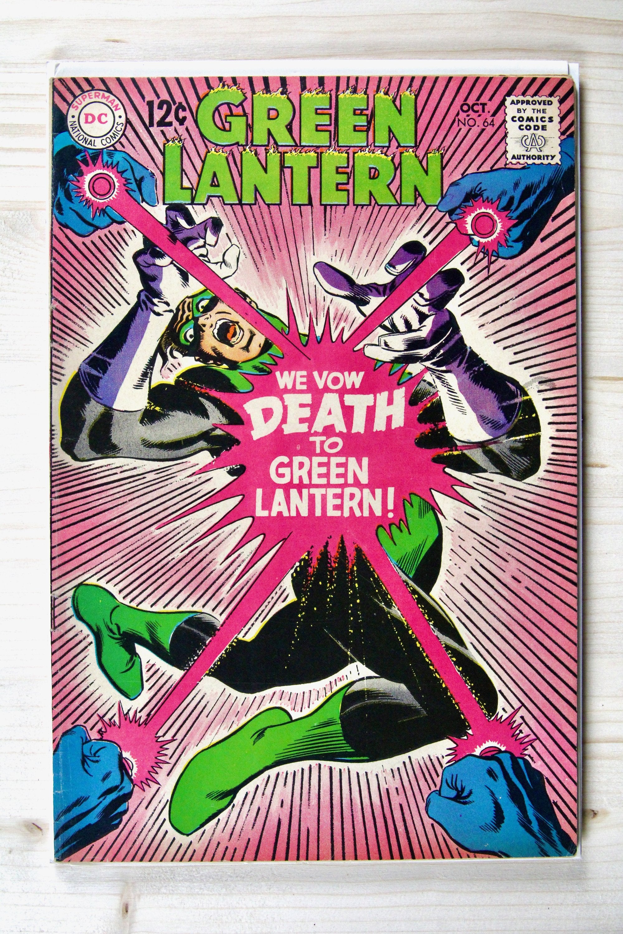 Green Lantern #64 – DC (1968) 6.0 FN