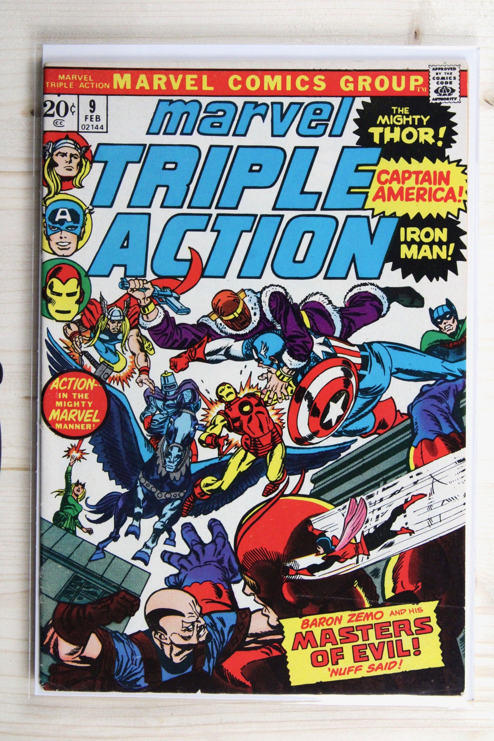 Marvel Triple Action #9 – Marvel (1973) 8.0 VF