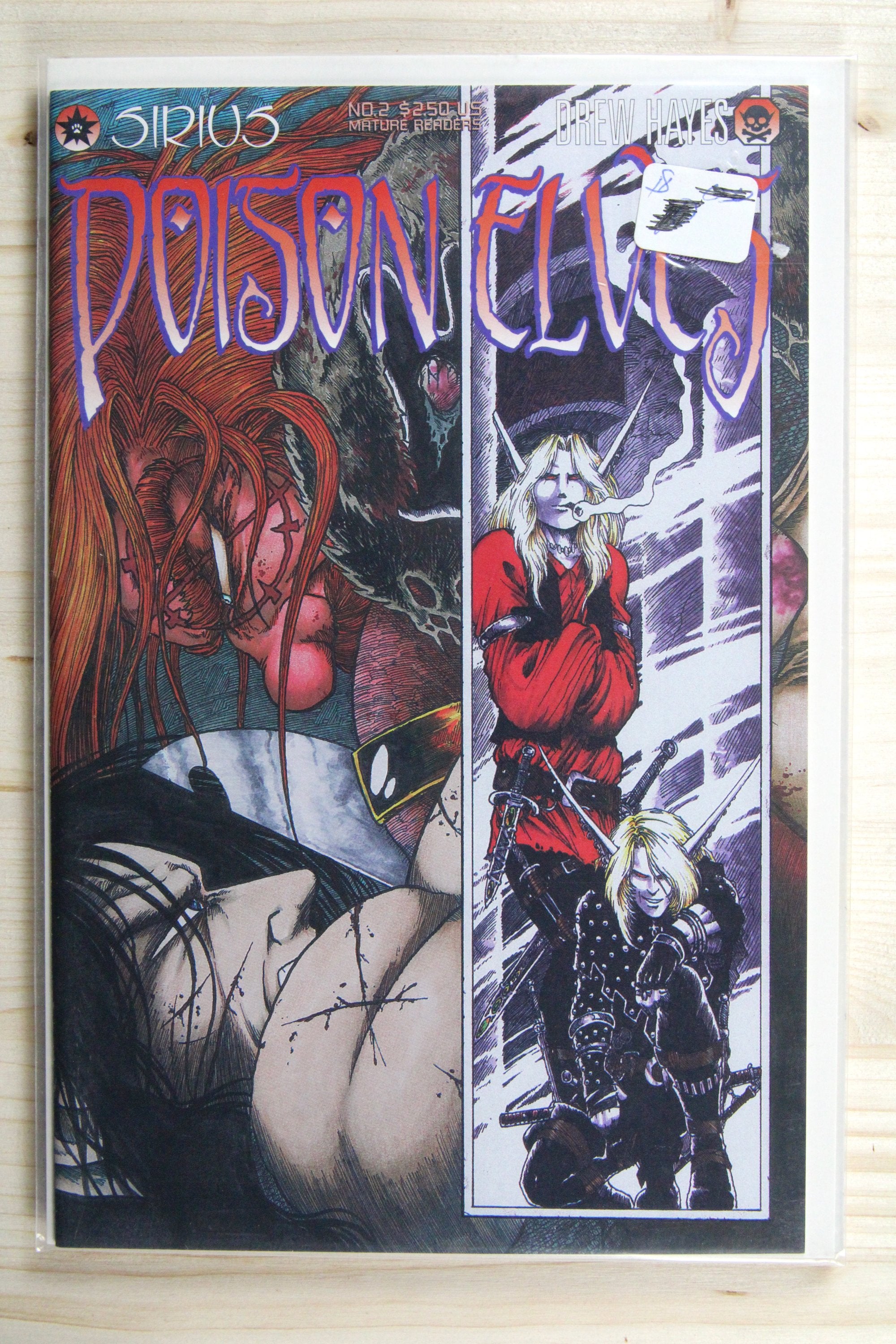Poison Elves #2 – Sirius Entertainment (1995) 9.2 NM- Sanctuary Book 1: Deathmonks