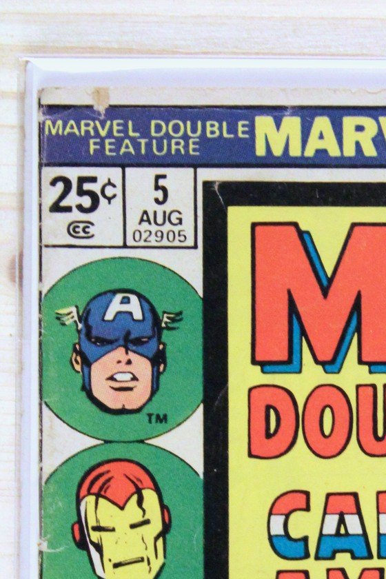 Marvel Double Feature #5 – Marvel (1974) 5.0 VG/FN Jack Kirby art | John Romita art