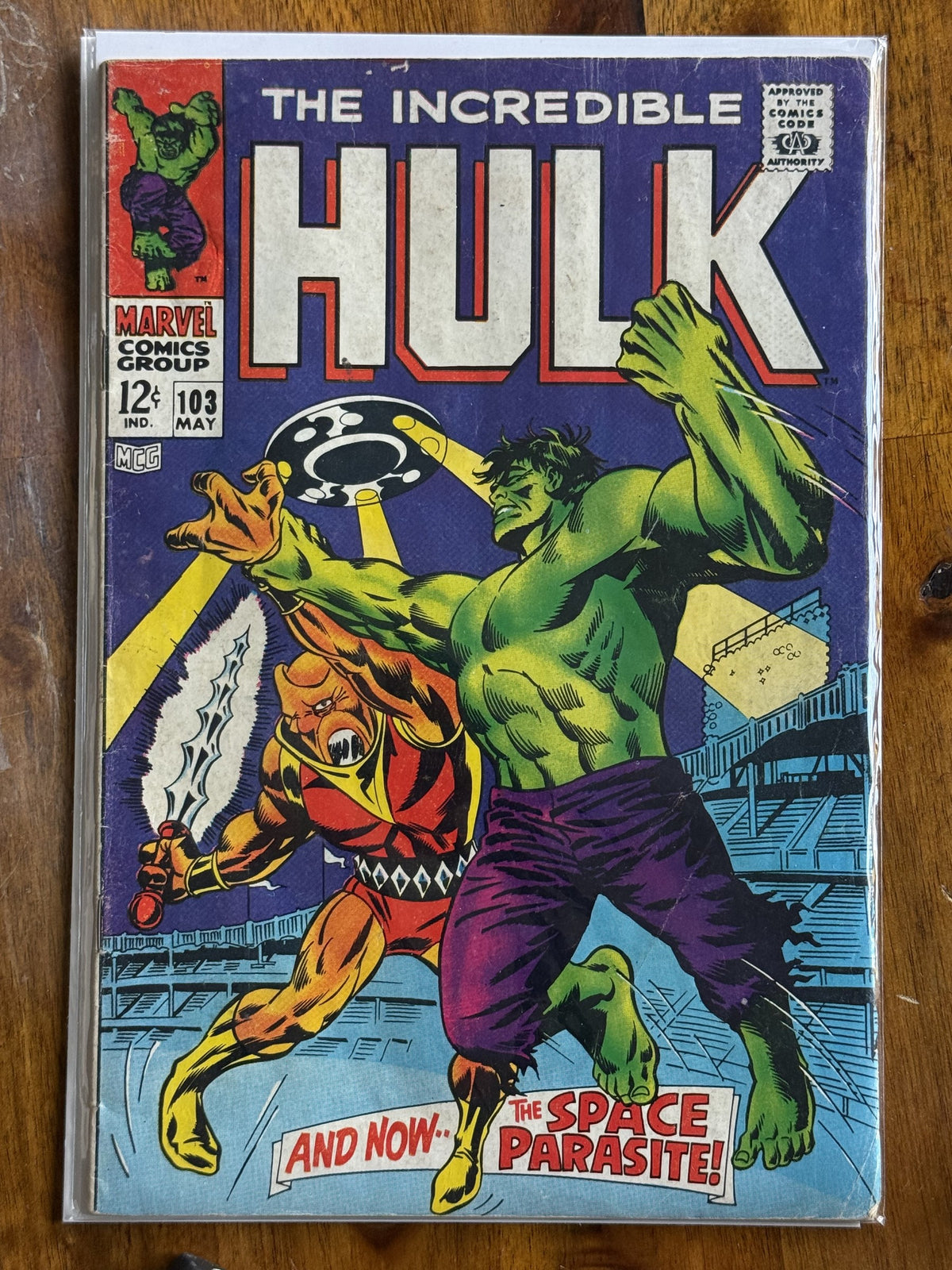The Incredible Hulk #103 – Marvel (1968) 5.0 VG/FN