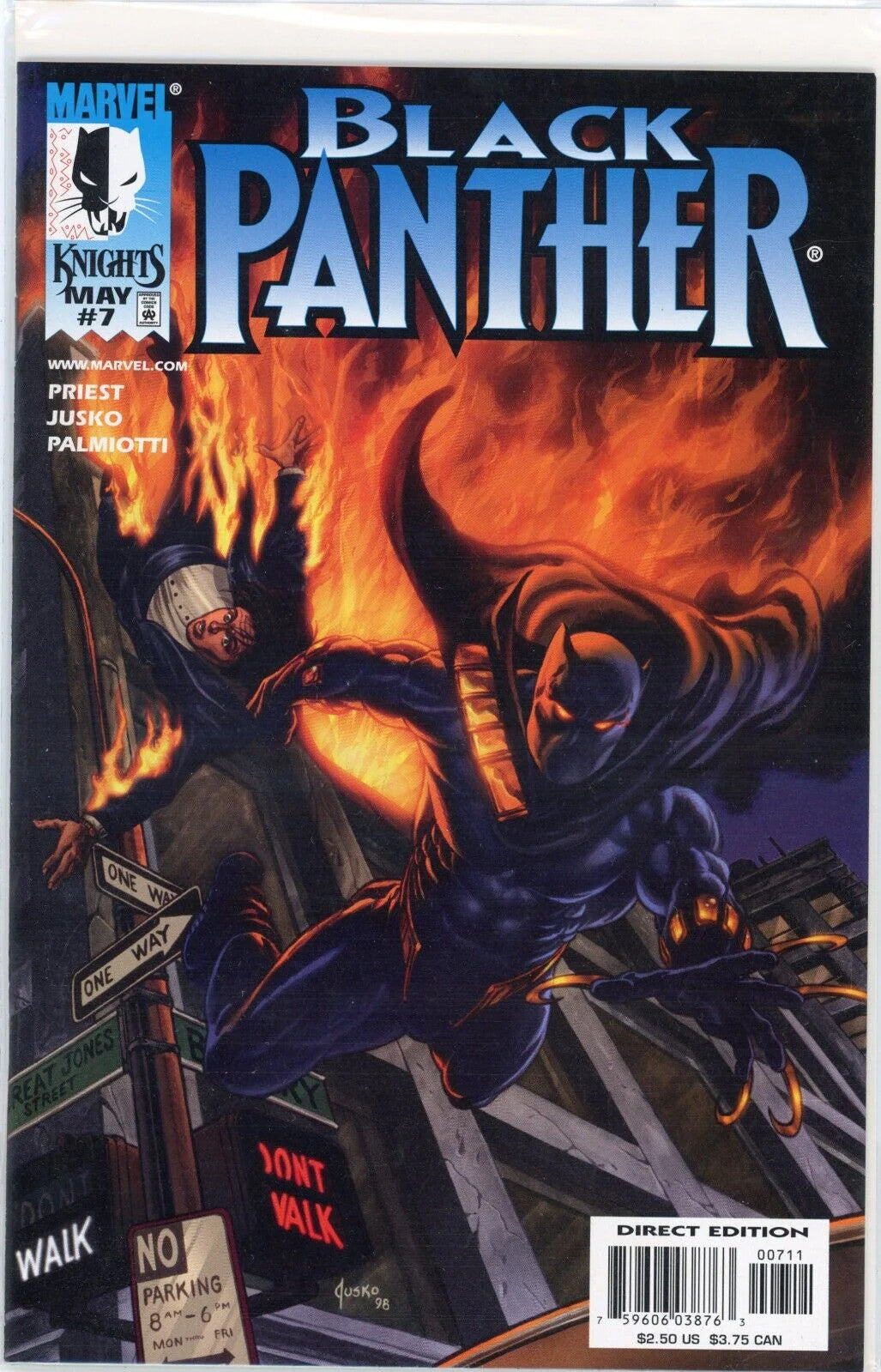 Black Panther #7 – Marvel Comics (1999) Jusko Cover