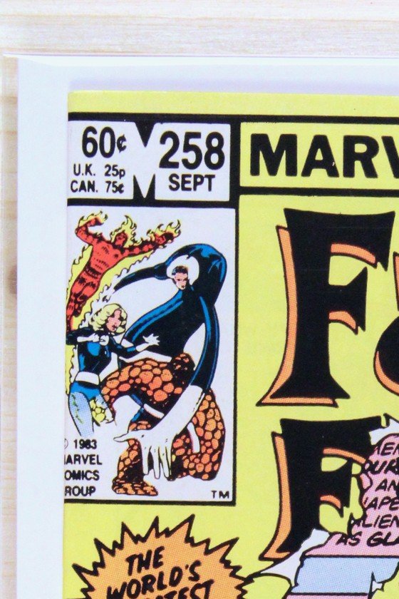 Fantastic Four #258 – Marvel (1983) 9.0 VF/NM John Byrne story