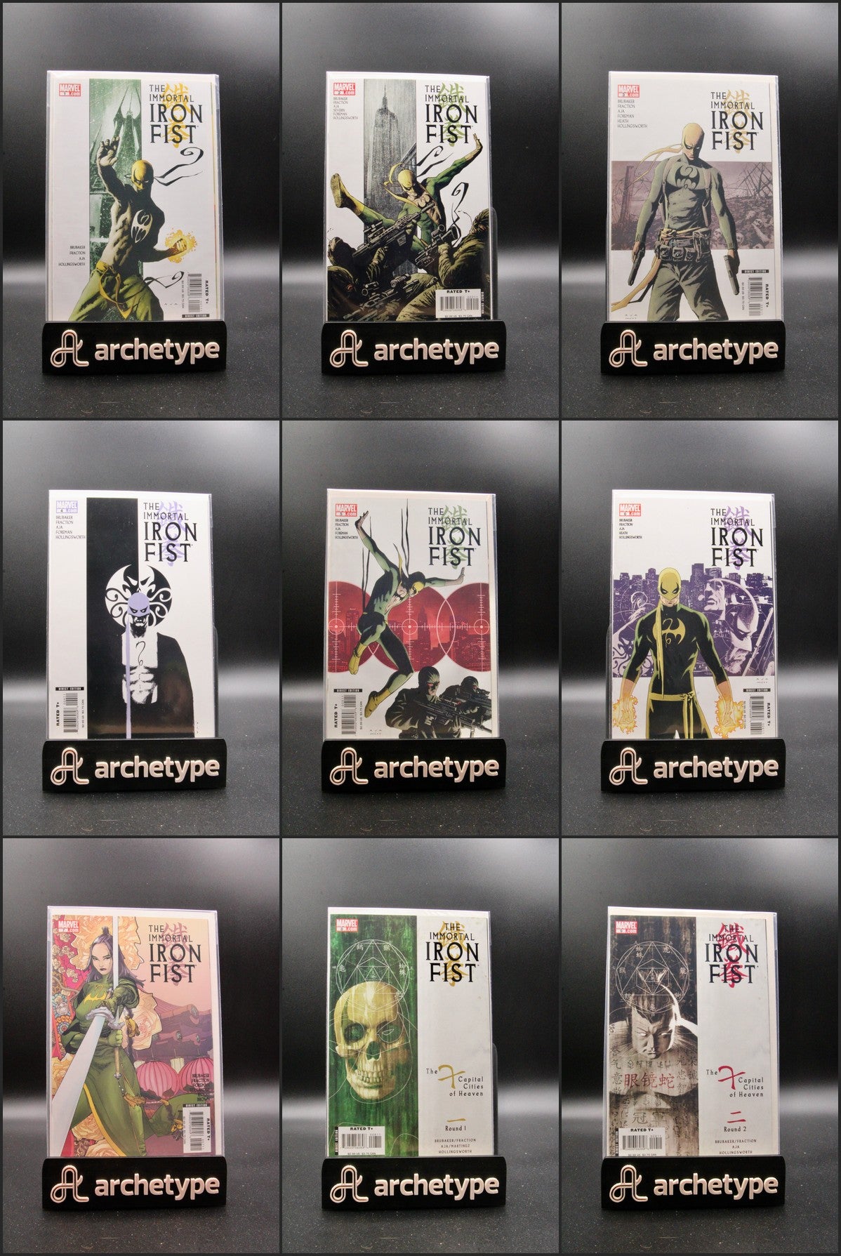 The Immortal Iron Fist #1-16 + Annual – Marvel (2007) Full Run NM Missing #15