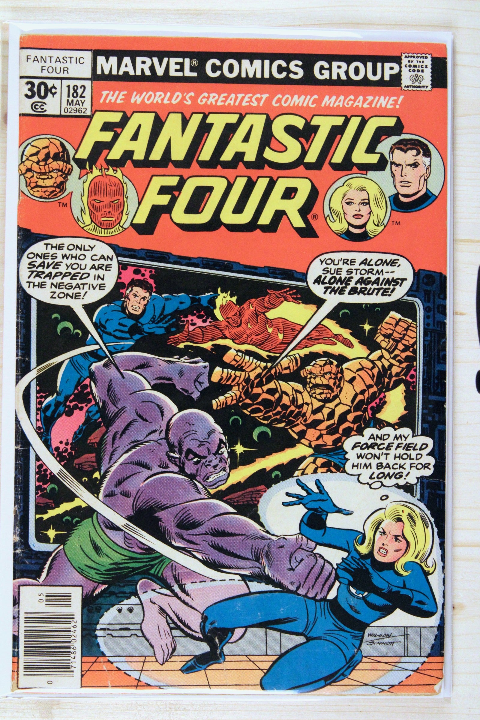 Fantastic Four #182 – Marvel (1977) 6.5 FN+ Joe Sinnott art | Newsstand Edition