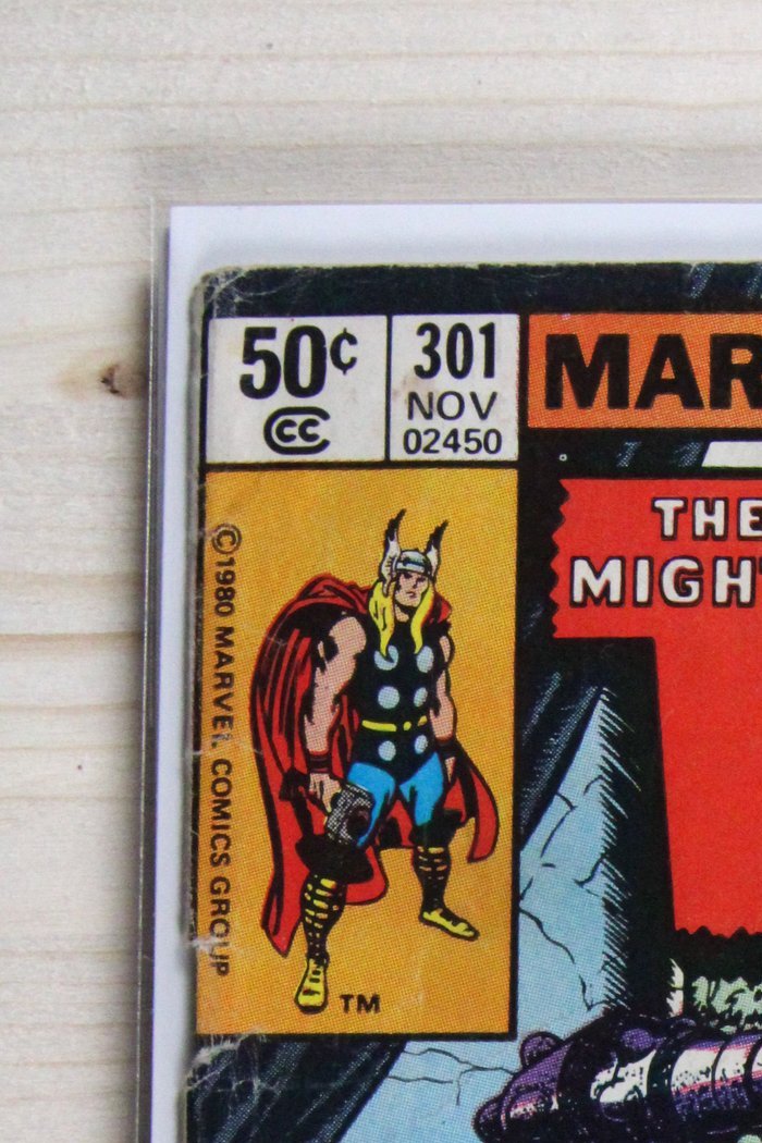 Thor #301 – Marvel (1980) 4.5 VG+ Eternals Saga