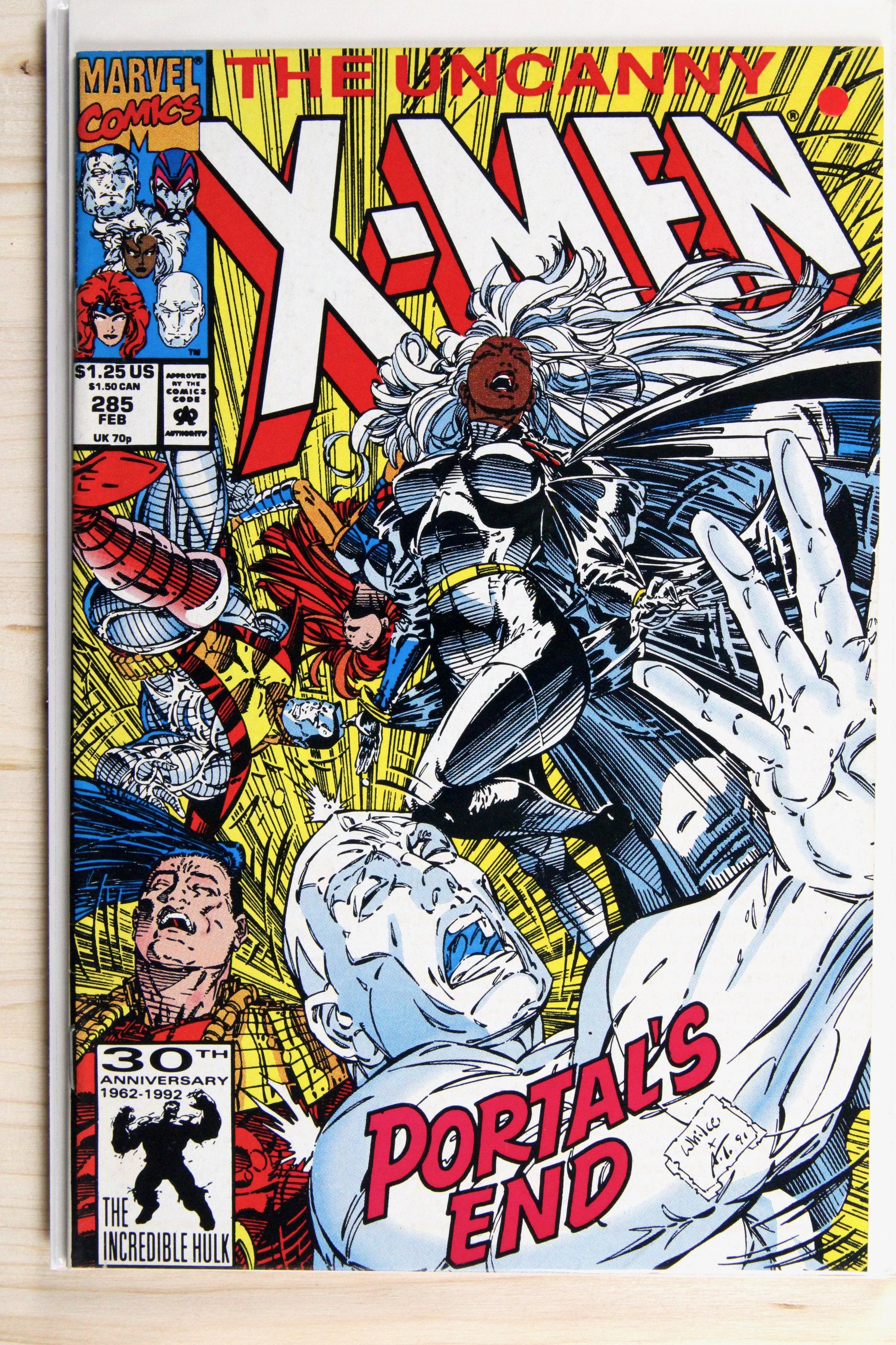 The Uncanny X-Men #285 – Marvel (1992) 9.0 VF/NM Jim Lee story | John Byrne story