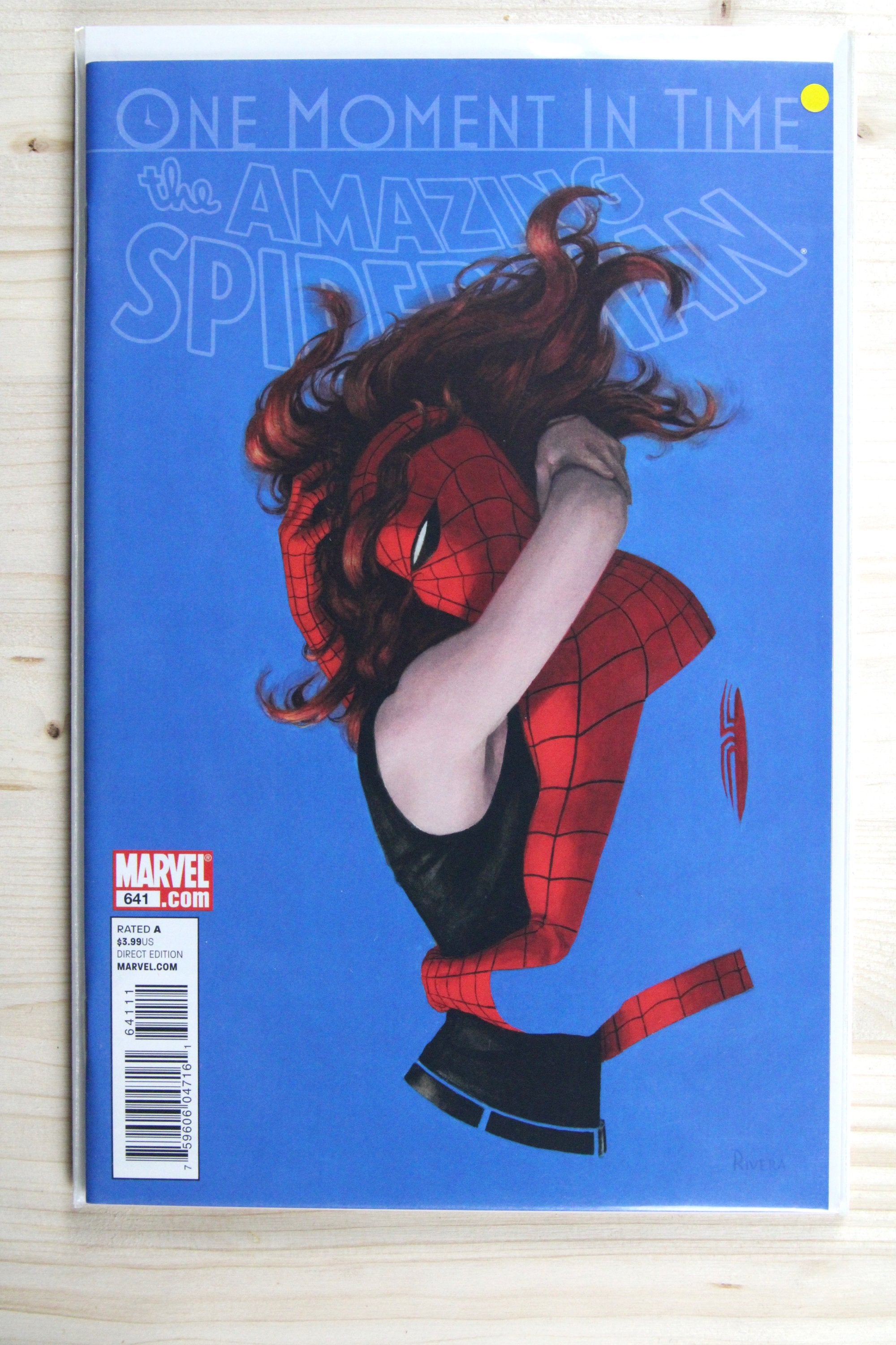 The Amazing Spider-Man #641 – Marvel (2010) 9.4 NM One Moment in Time | Stan Lee story