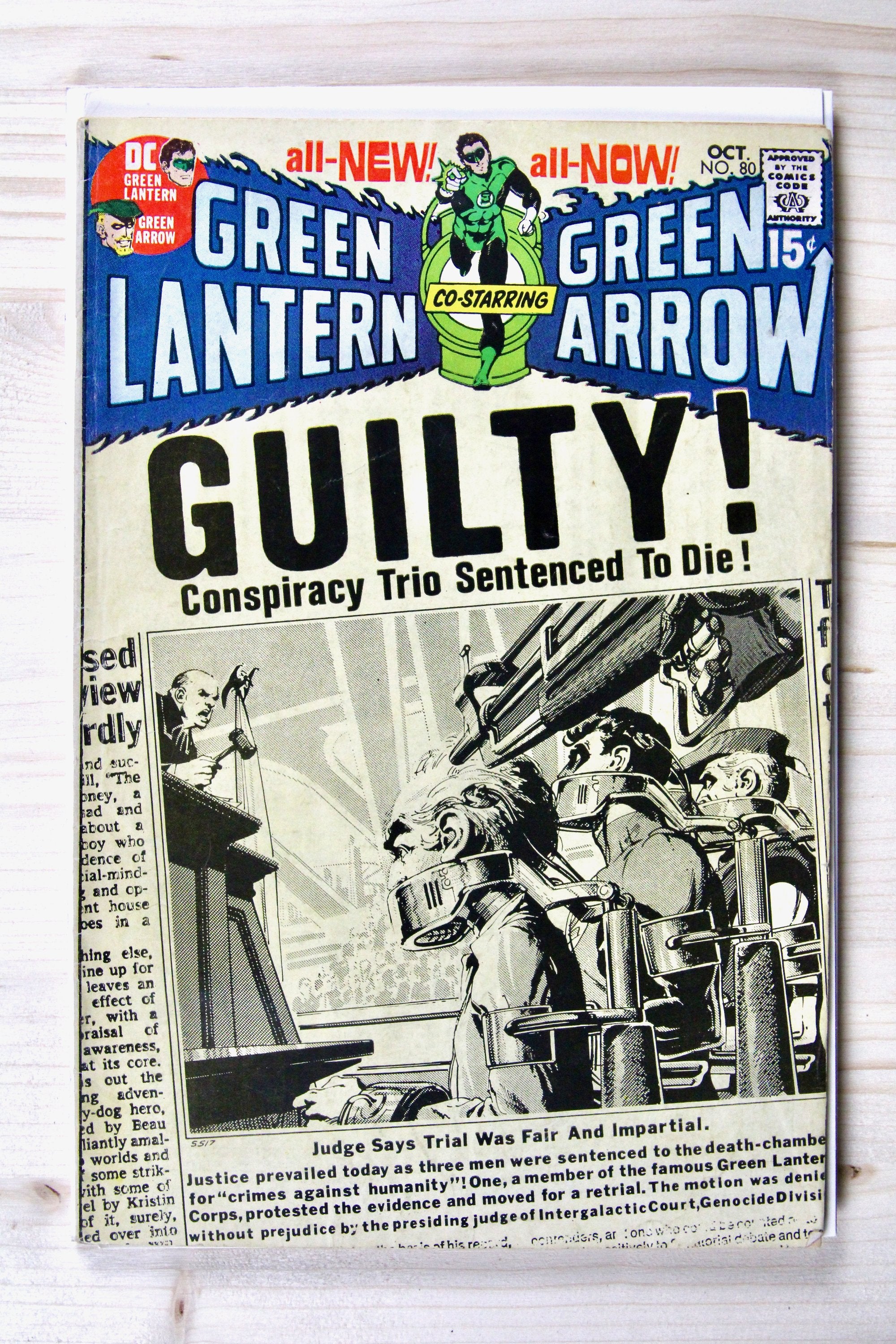 Green Lantern #80 – DC (1970) 6.0 FN Neal Adams art