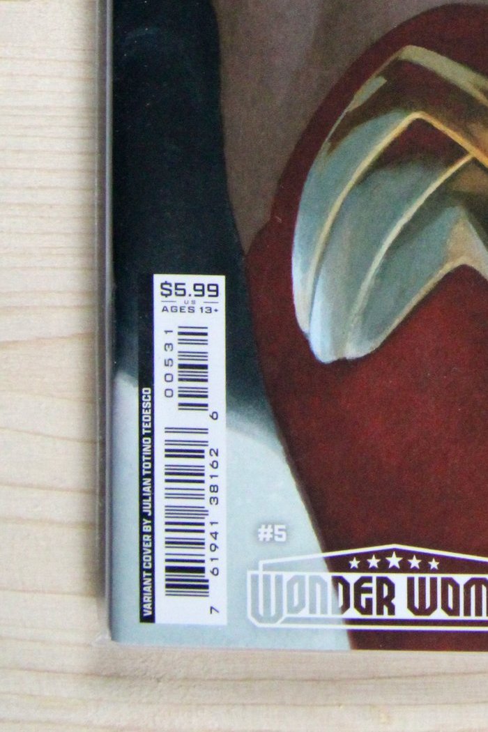 Wonder Woman #5 – DC (2024) 9.6 NM+ David Finch art