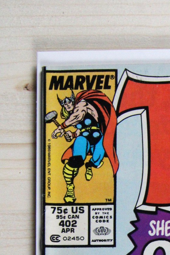 Thor #402 – Marvel (1989) 8.5 VF+ Joe Sinnott | Newsstand