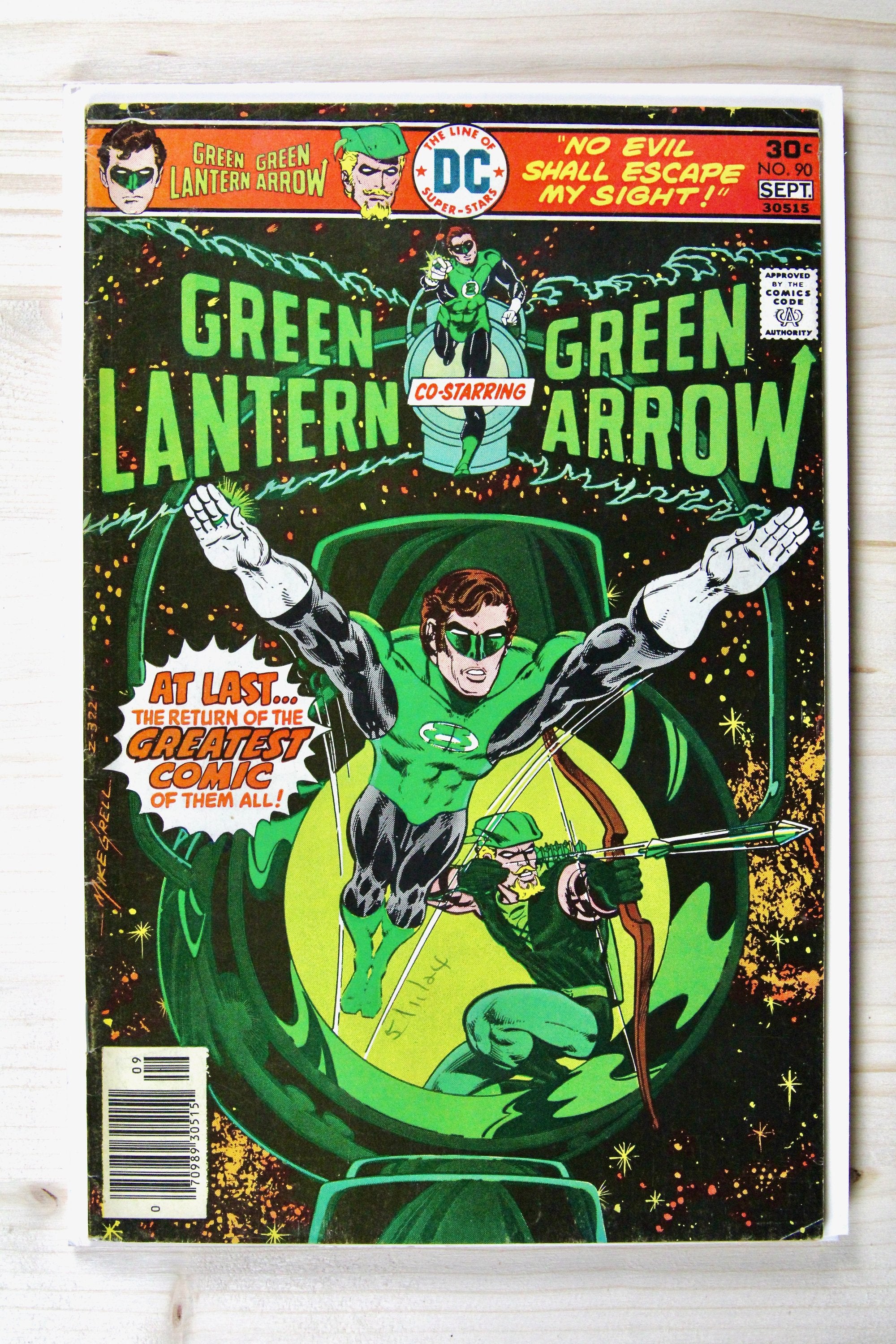 Green Lantern #90 – DC (1976) 5.5 FN-
