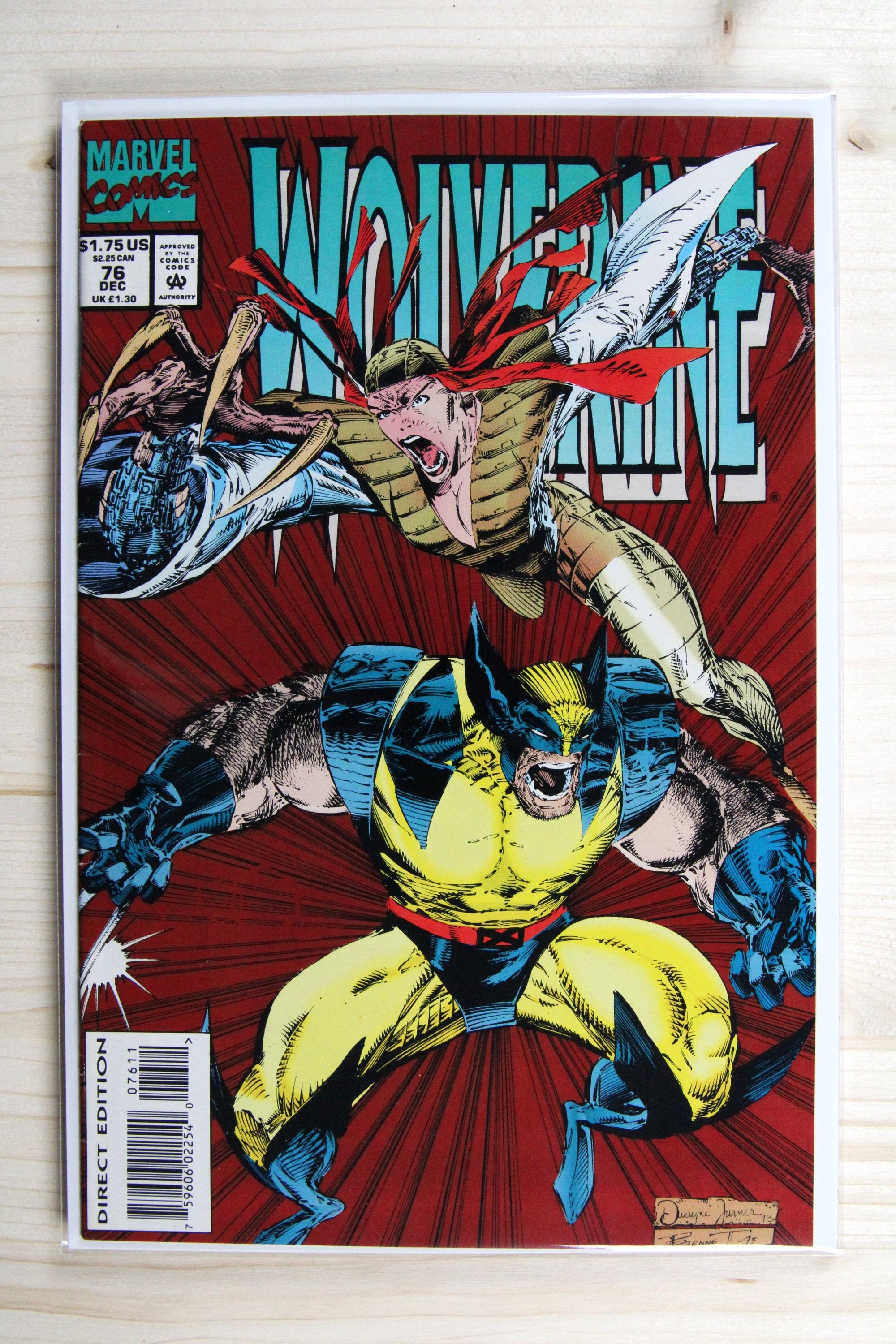 Wolverine #76 – Marvel (1993) 9.0 VF/NM Marc Silvestri art