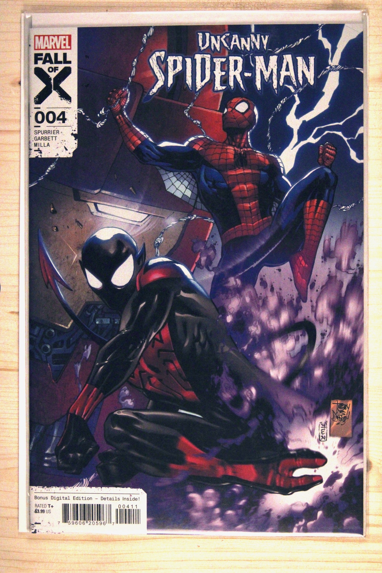 Uncanny Spider-Man #4 – Marvel (2024) 9.6 NM+ "X-Men" The Fall of X