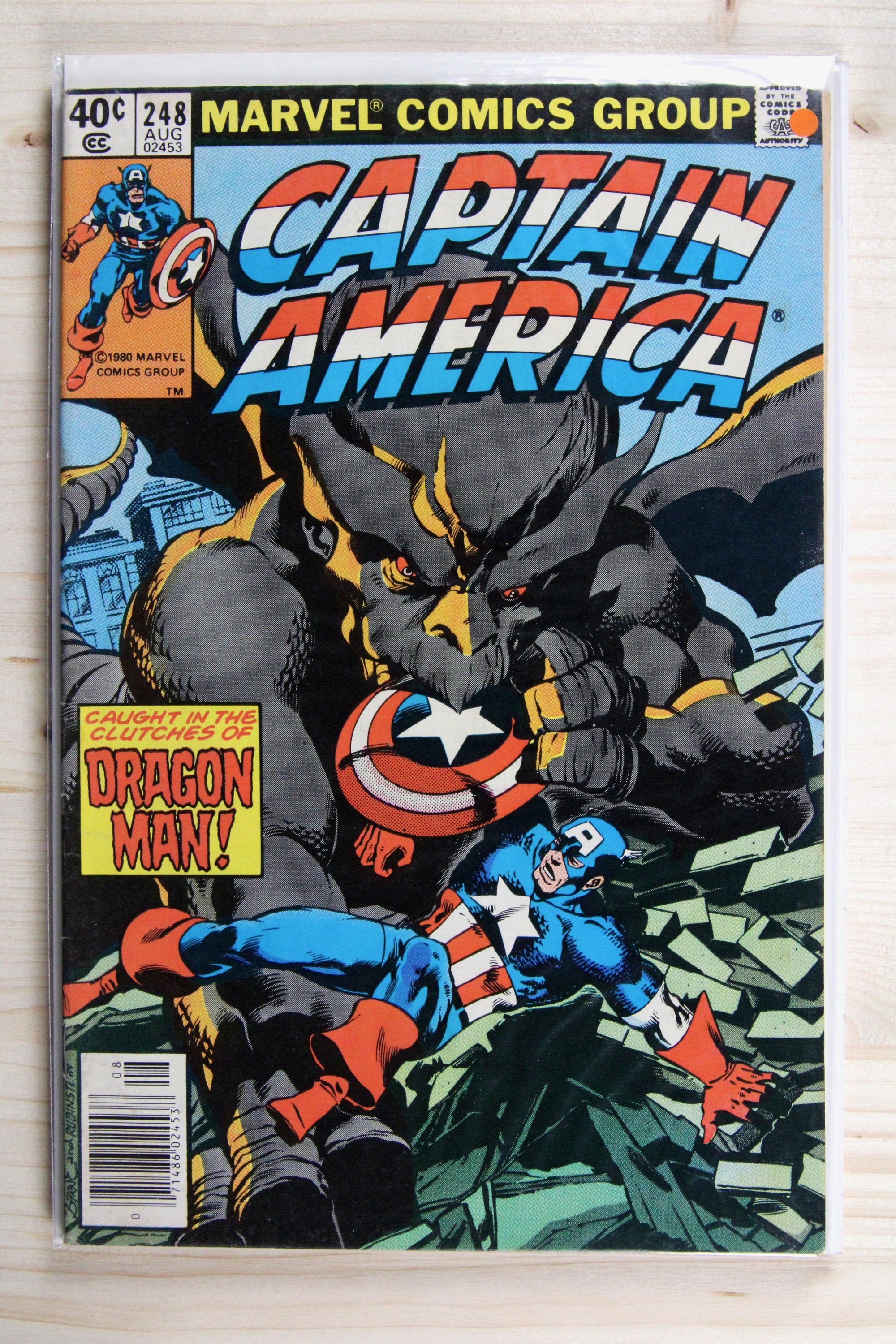 Captain America #248 – Marvel (1980) 7.0 FN/VF John Byrne story