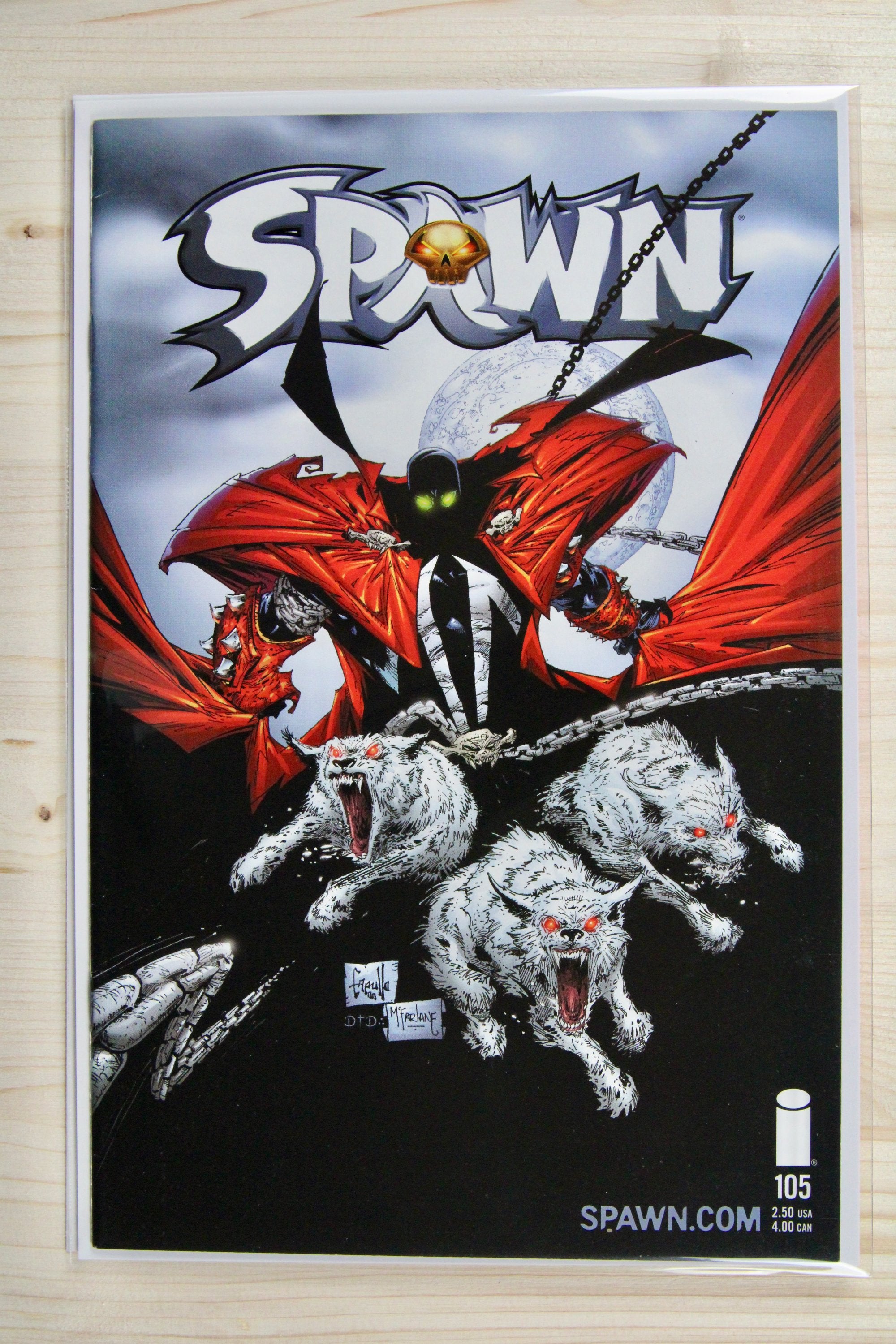 Spawn #105 – Image (2001) 8.0 VF Greg Capullo cover | Todd McFarlane cover