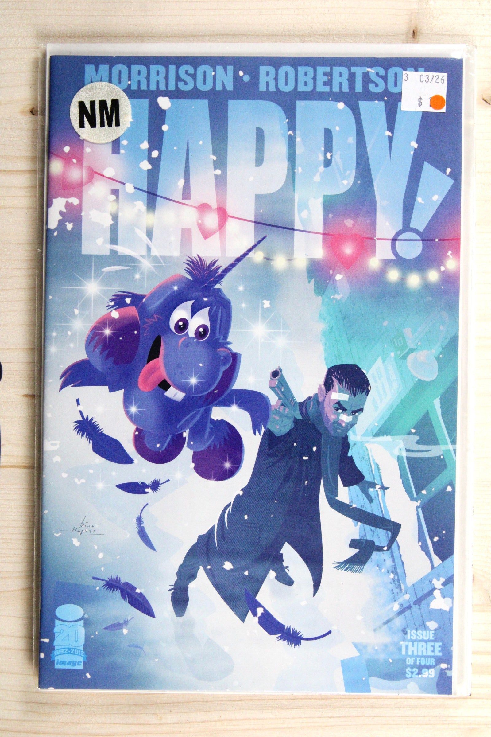 Happy! #3 – Image (2012) 9.4 NM Grant Morrison story
