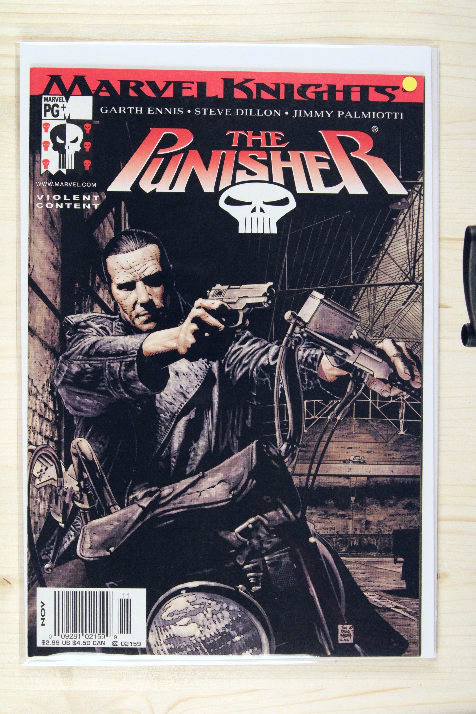 The Punisher #4 – Marvel (2001) 9.4 NM Welcome Back, Frank | Newsstand