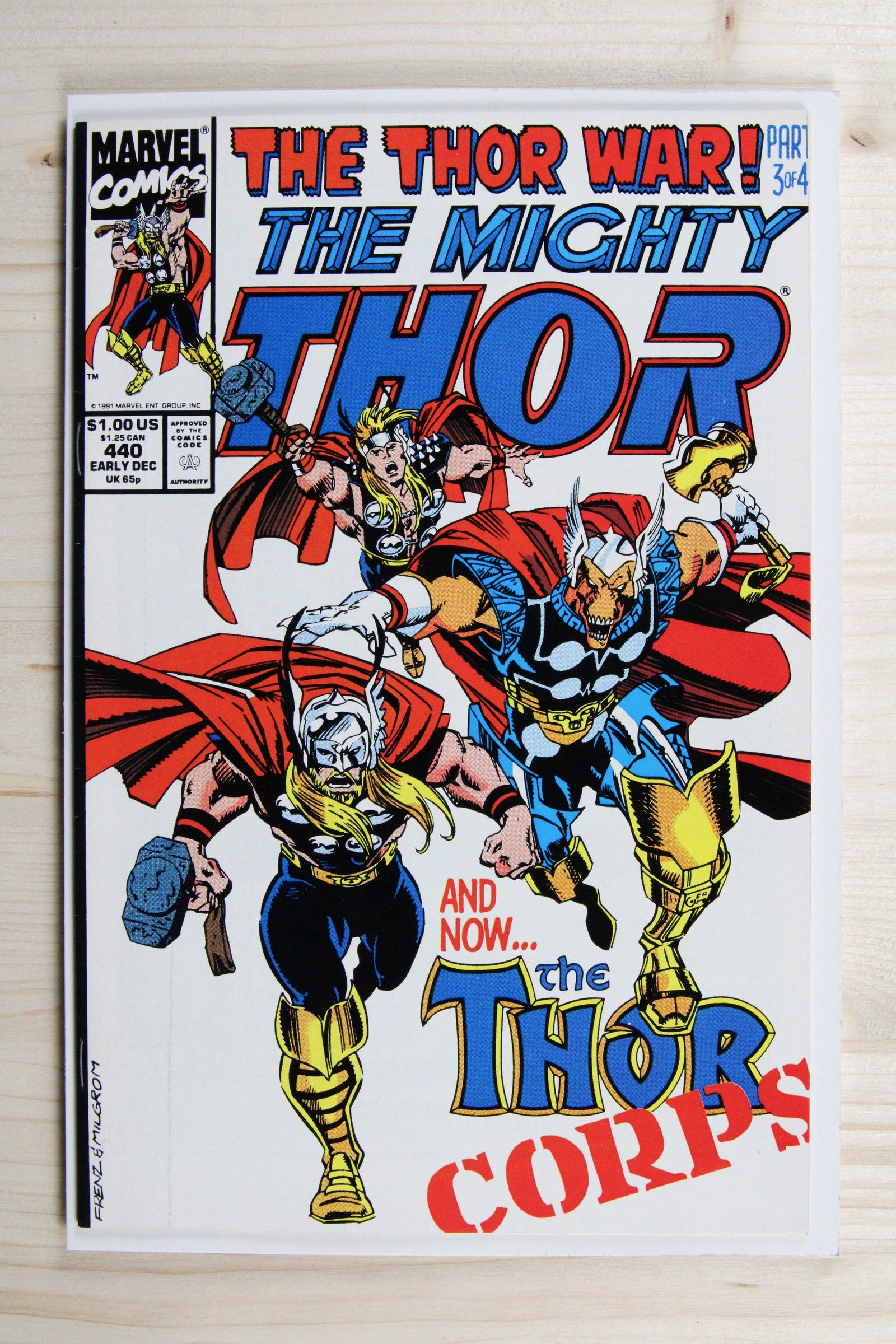 The Mighty Thor #440 – Marvel (1991) 9.0 VF/NM
