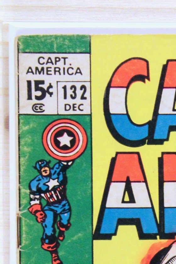 Captain America #132 – Marvel (1970) 4.0 VG Stan Lee story