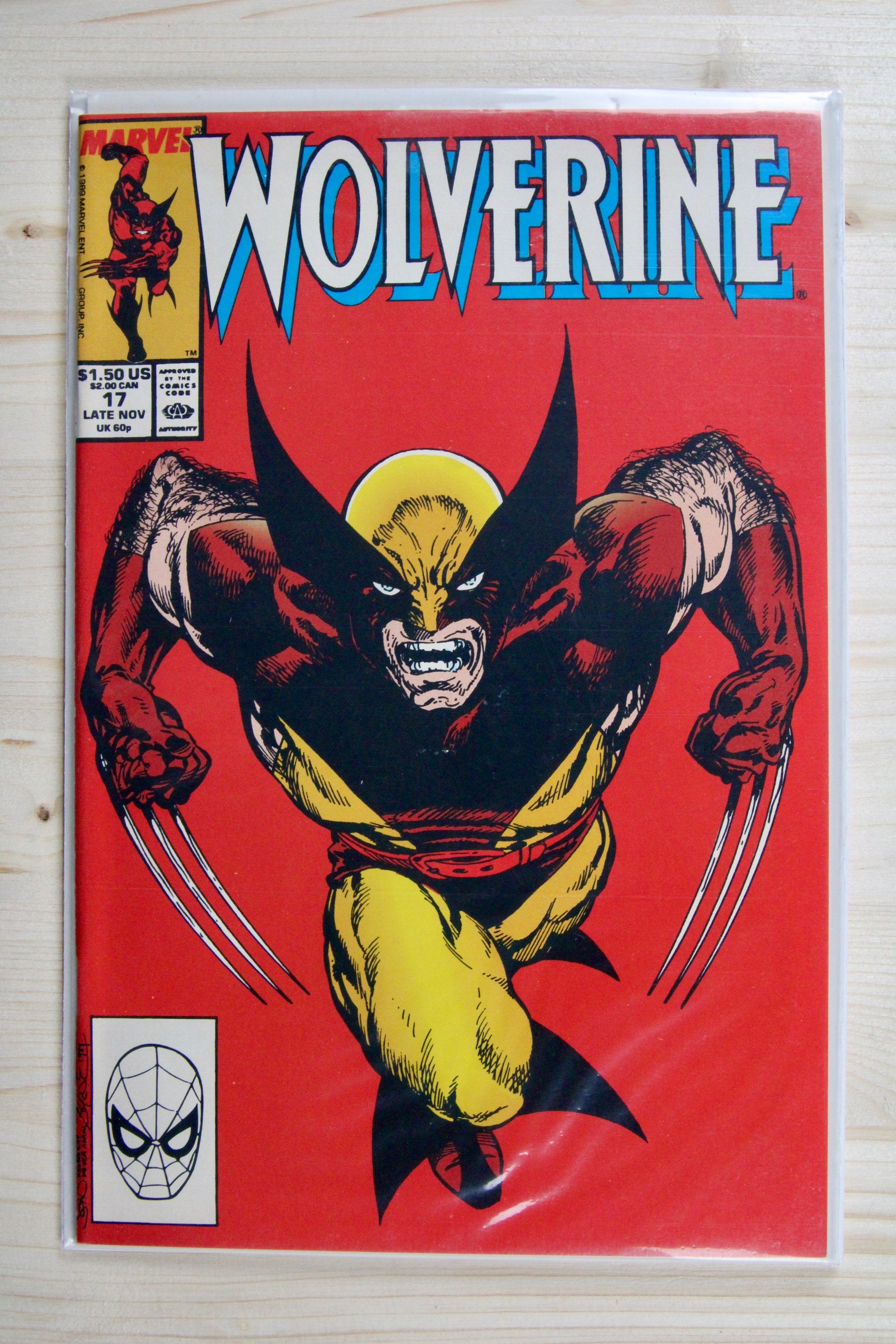 Wolverine #17 – Marvel (1989) 9.4 NM John Byrne art | Klaus Janson art