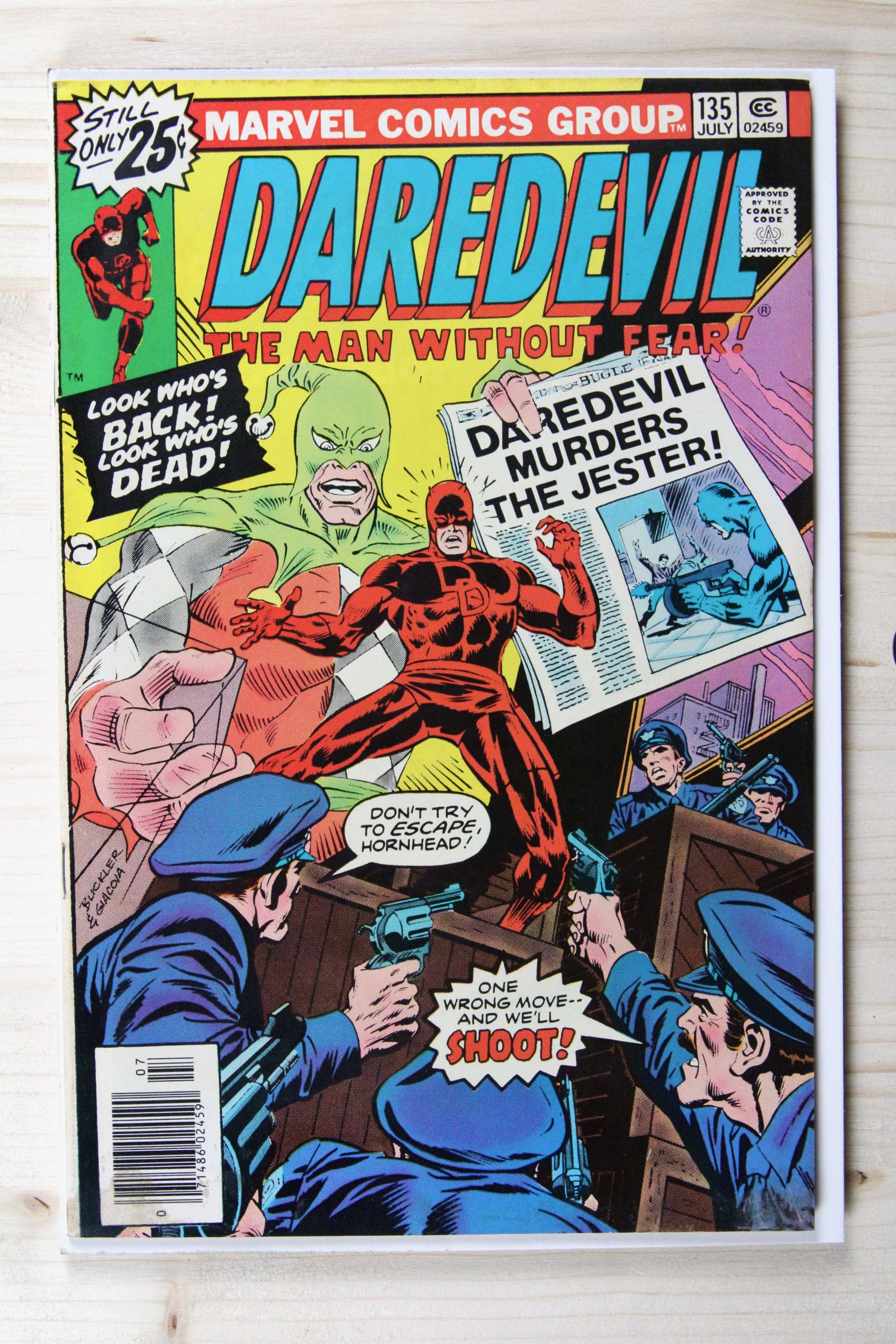 Daredevil #135 – Marvel (1976) 5.5 FN-