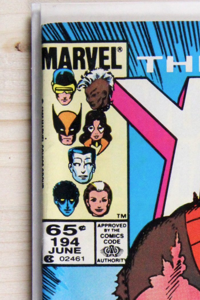 The Uncanny X-Men #194 – Marvel (1985) 9.0 VF/NM Chris Claremont story | Newsstand