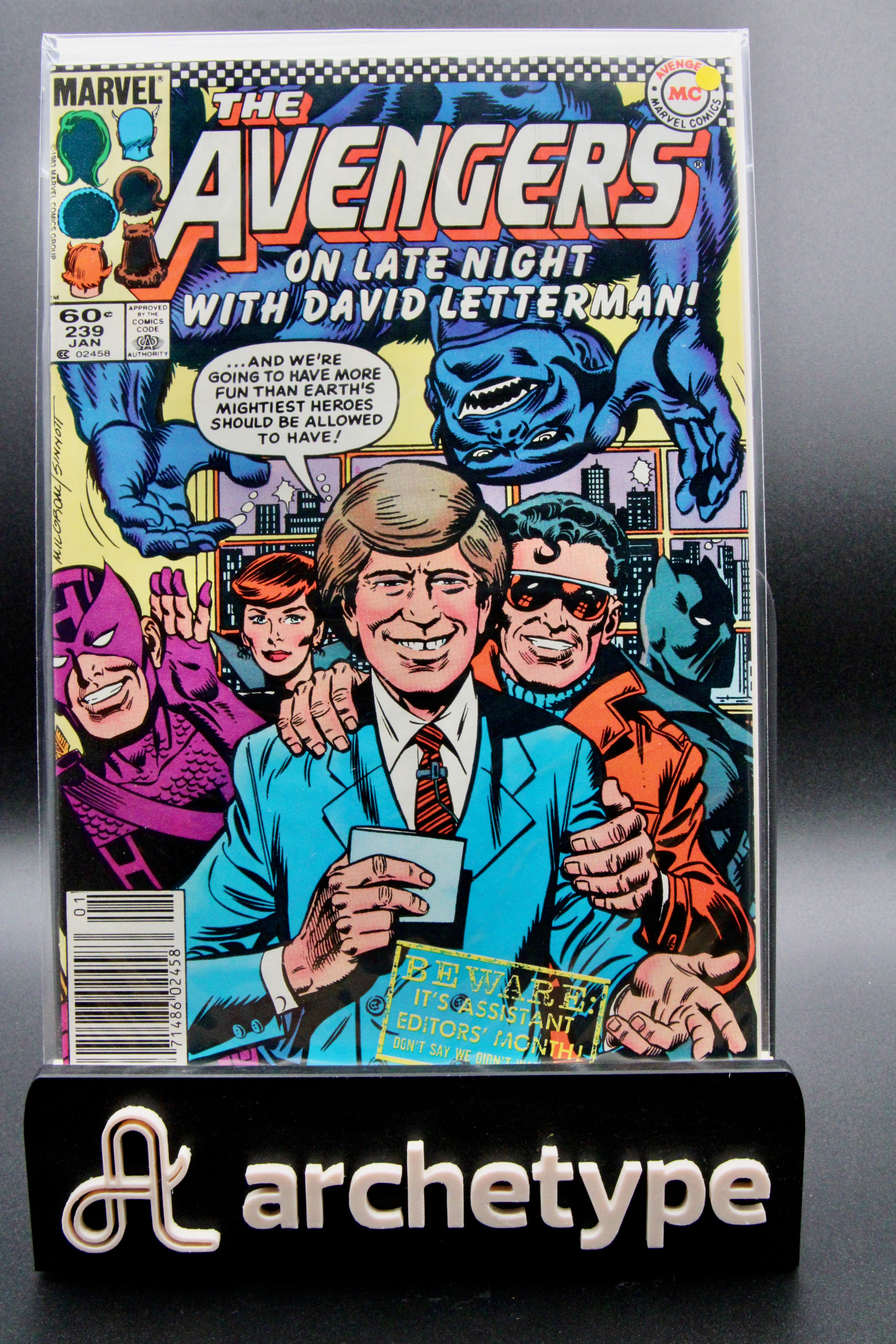 The Avengers #239 – Marvel (1984) "The Avengers" Absolute Vision | Joe Sinnott | Stan Lee