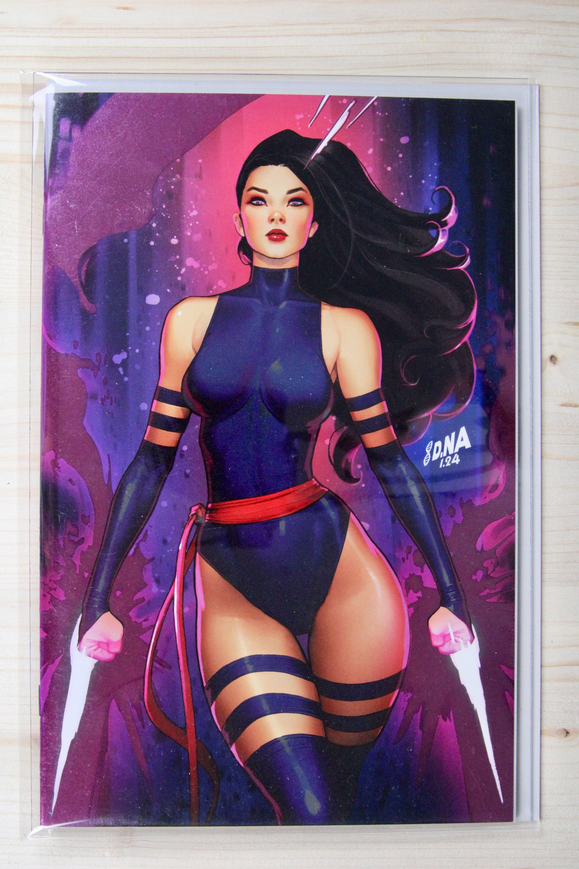Fall of the House of X #32 – Marvel (2020) NM+ DNA Virgin Foil Psylocke