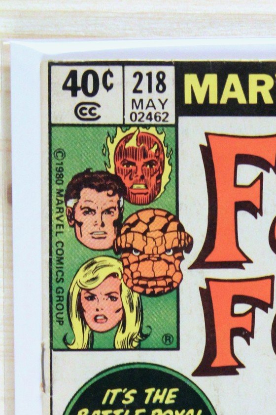 Fantastic Four #218 – Marvel (1980) 6.0 FN Joe Sinnott art | John Byrne art | Newsstand Edition