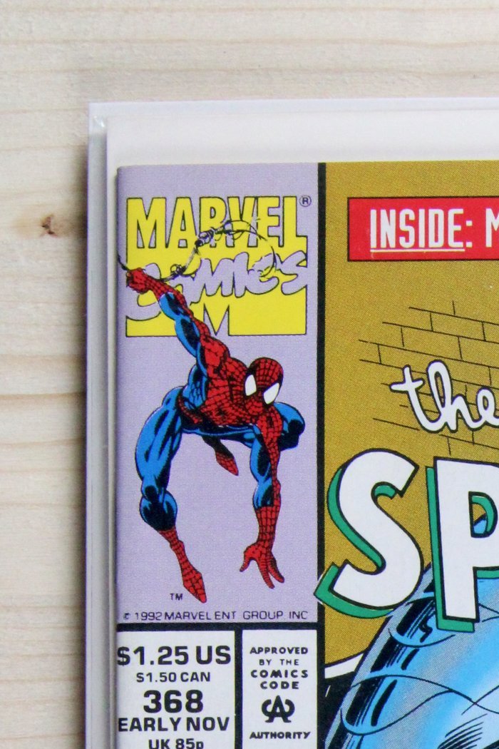 The Amazing Spider-Man #368 – Marvel (1992) 9.2 NM- Invasion of the Spider-Slayers