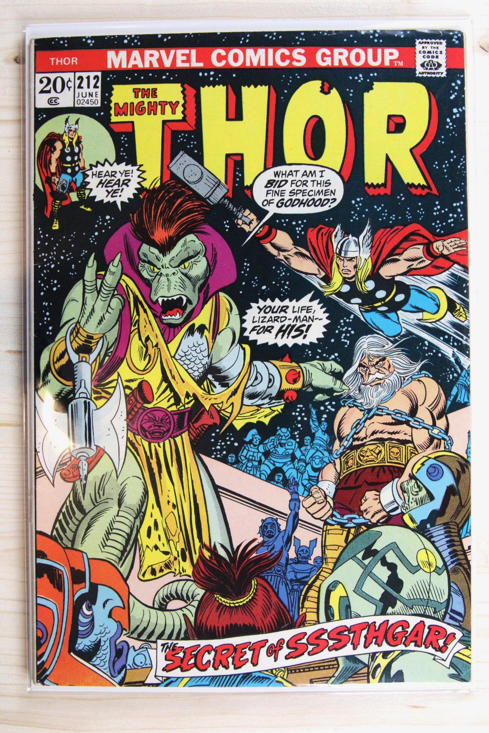 Thor #212 – Marvel (1973) 7.5 VF-