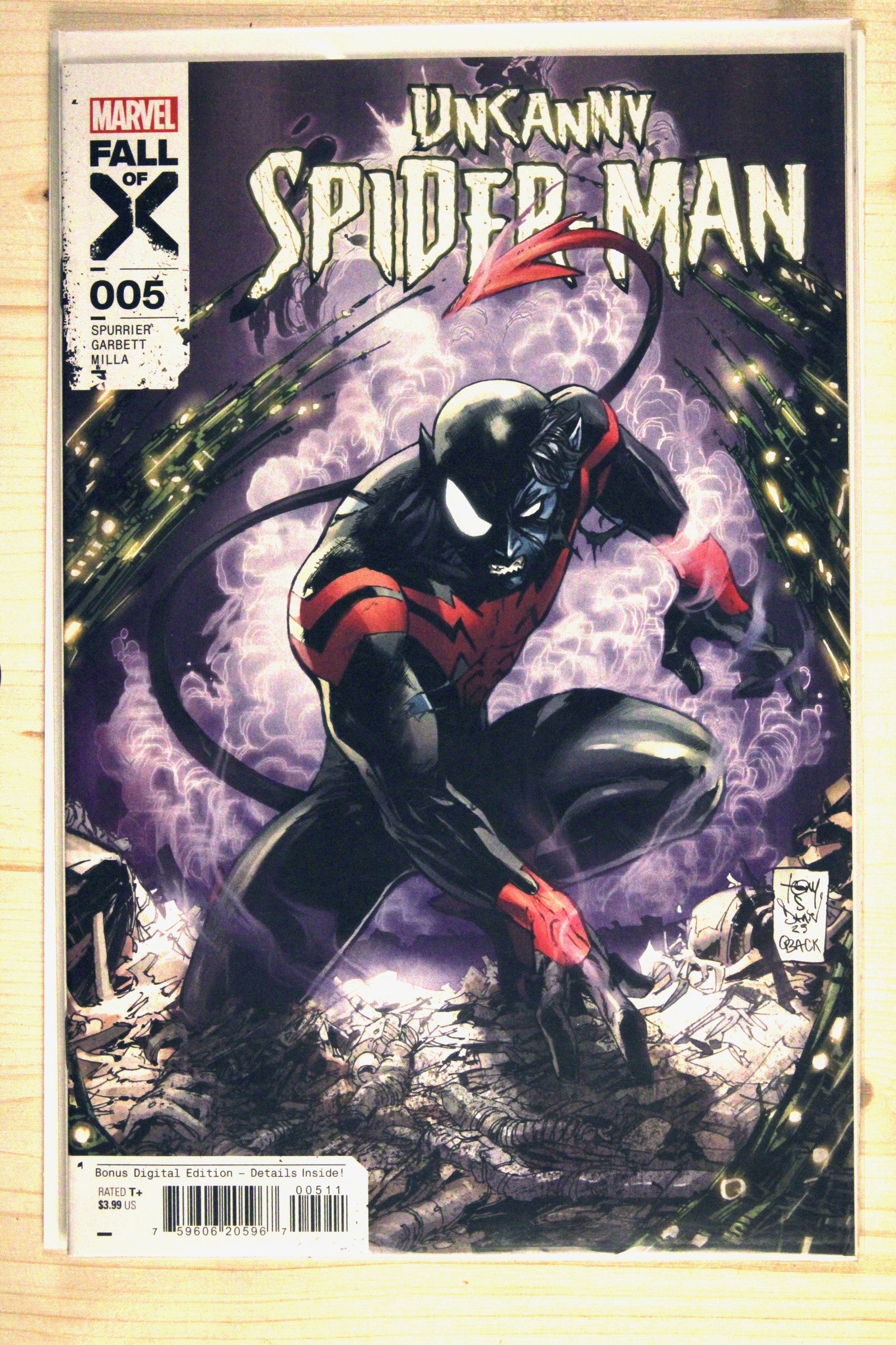 Uncanny Spider-Man #5 – Marvel (2024) 9.6 NM+ "X-Men" The Fall of X
