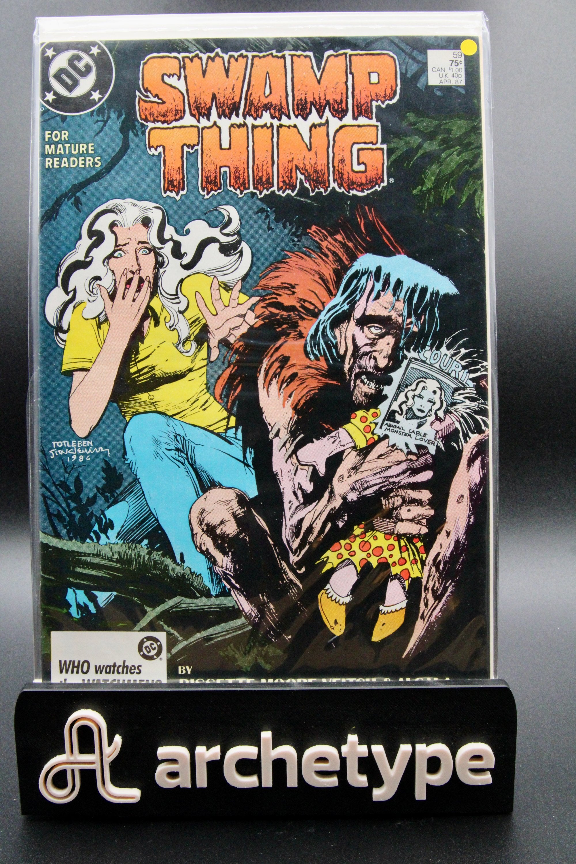 Swamp Thing #59 – DC (1987) 8.5 VF+