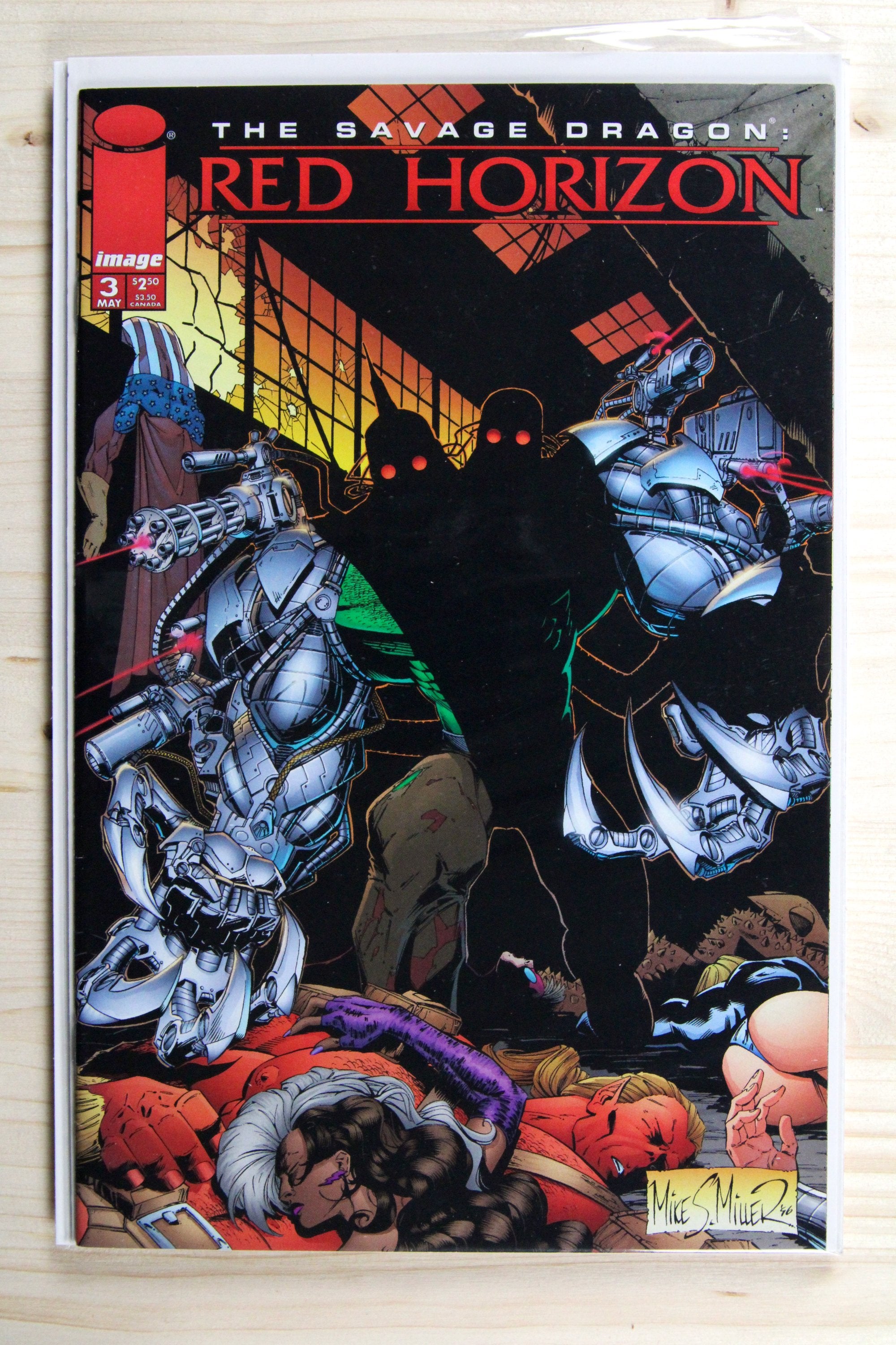 Savage Dragon: Red Horizon #1-3 – Image (1997) Full Series NM Average