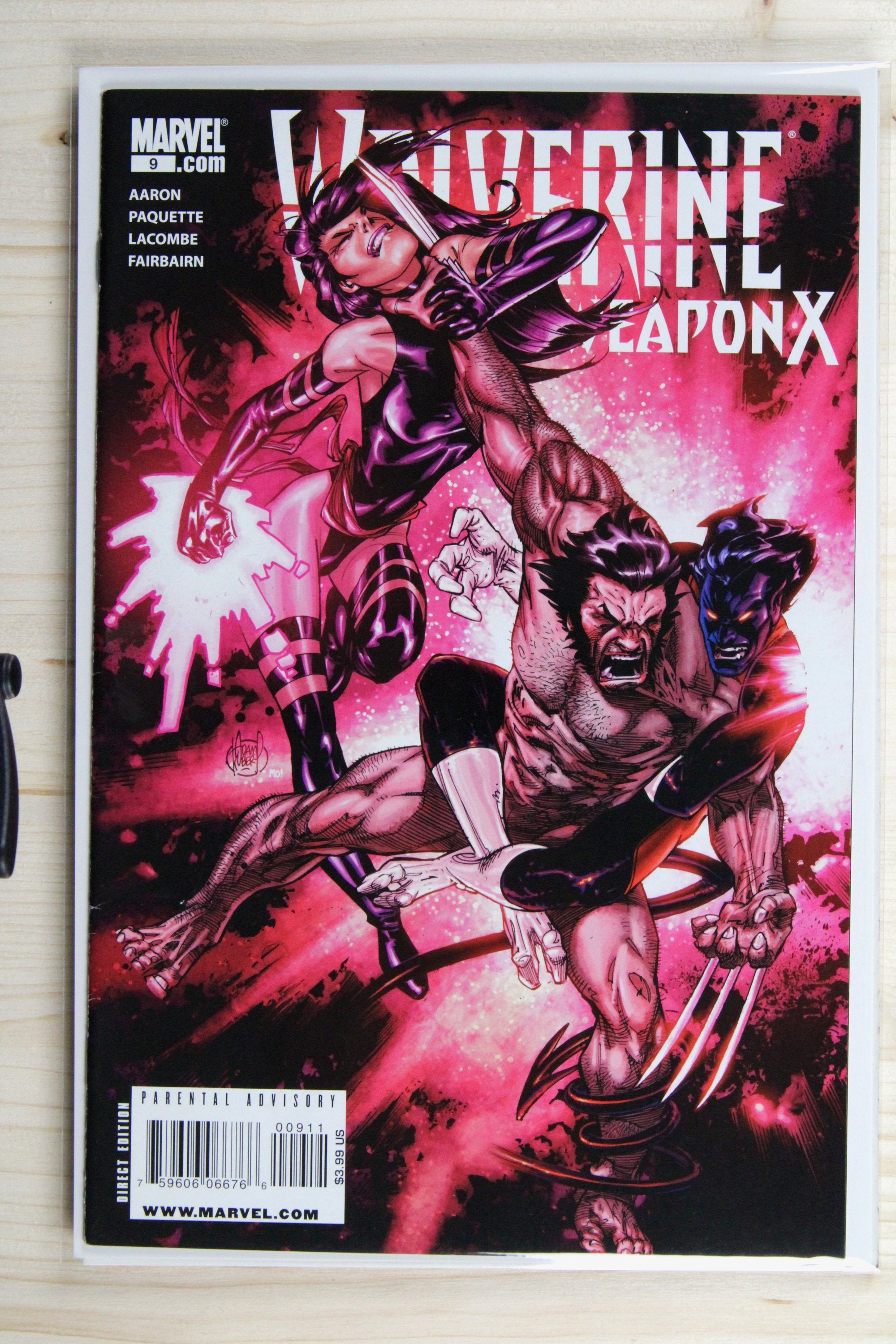 Wolverine: Weapon X #9 – Marvel (2010) 9.0 VF/NM "Avengers" Dark Reign | Jason Aaron story