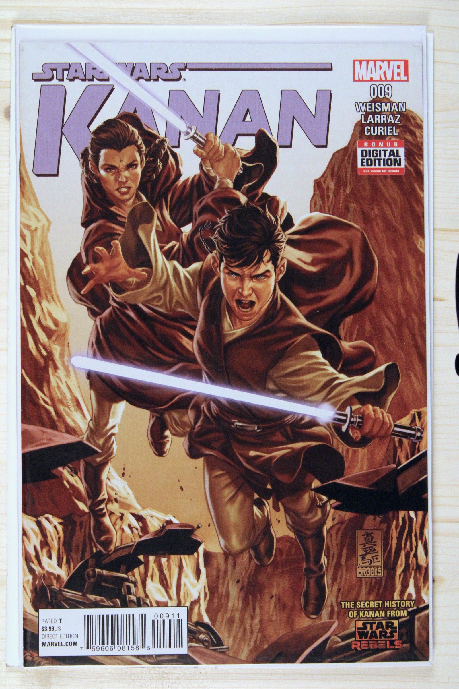 Star Wars: Kanan #9 – Marvel (2015) 9.6 NM+ Bonus Digital Edition