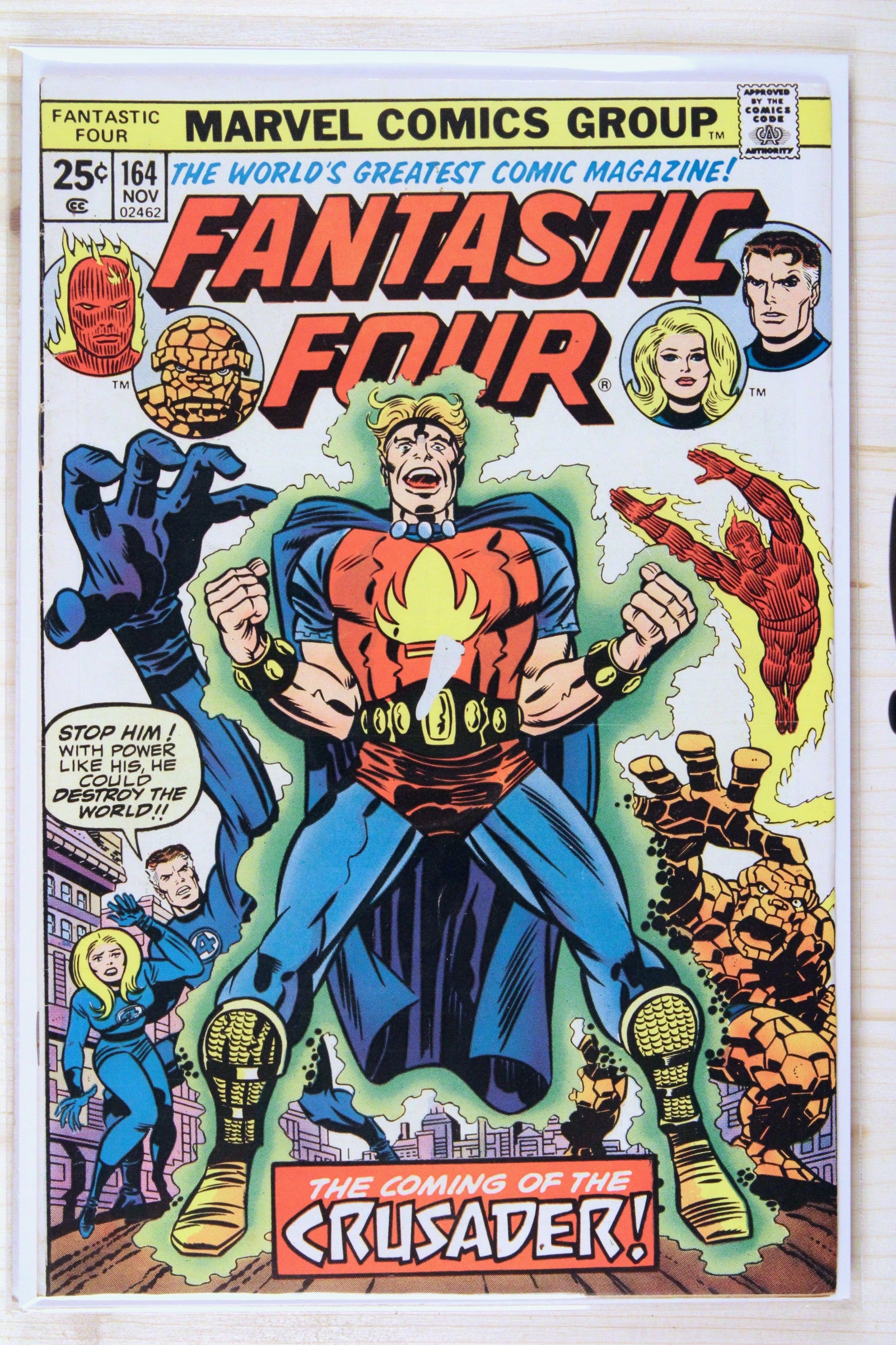 Fantastic Four #164 – Marvel (1975) 7.5 VF- Jack Kirby art | Joe Sinnott art