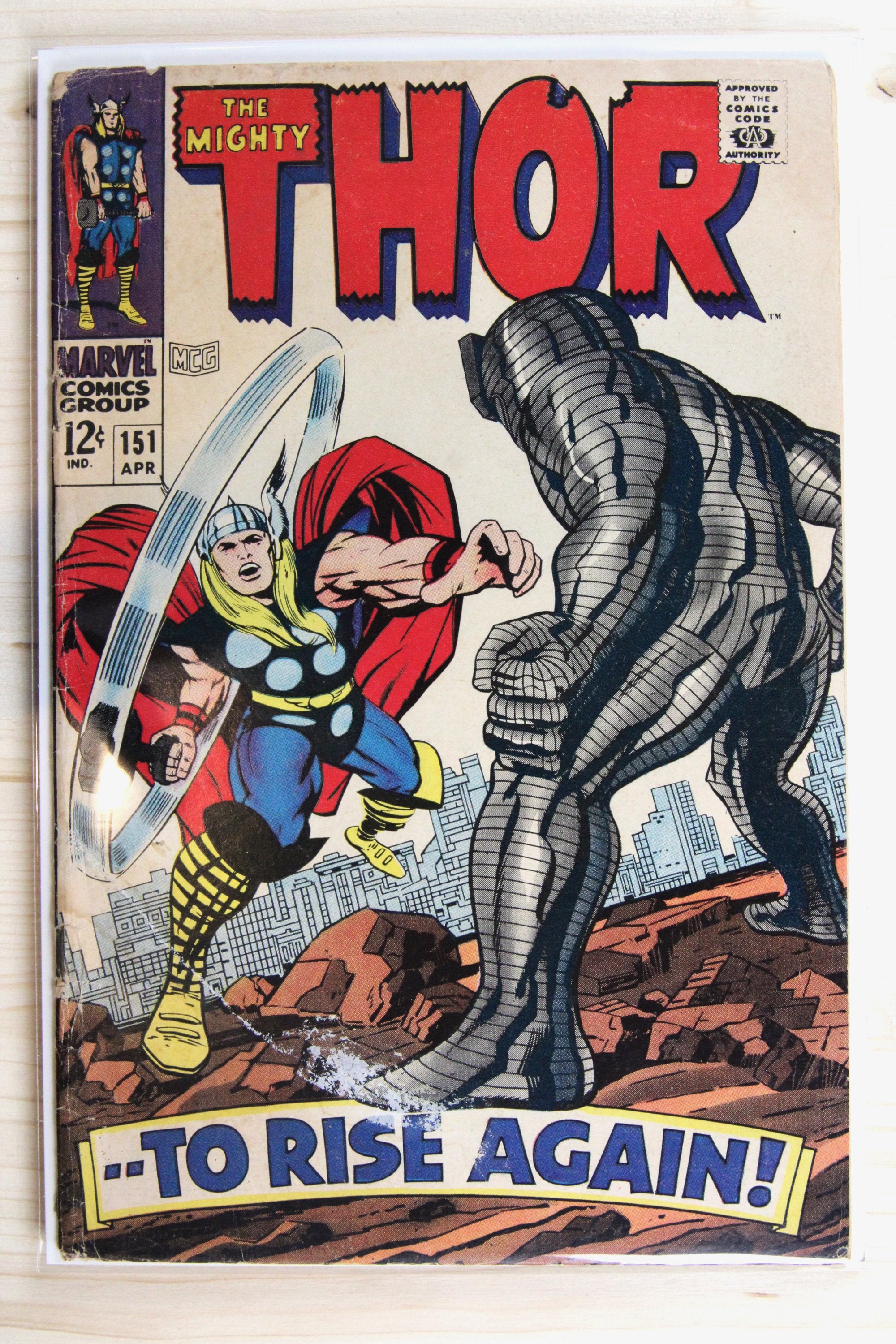 Thor #151 – Marvel (1968) 4.0 VG