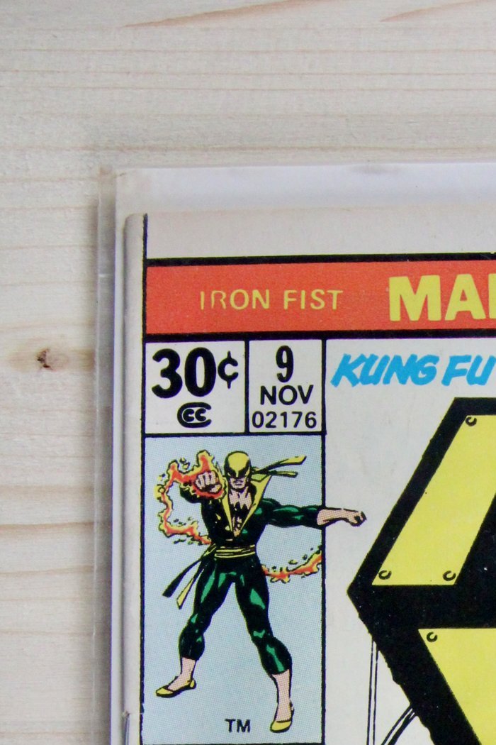Iron Fist #9 – Marvel (1976) 7.5 VF- Chris Claremont story | John Byrne art