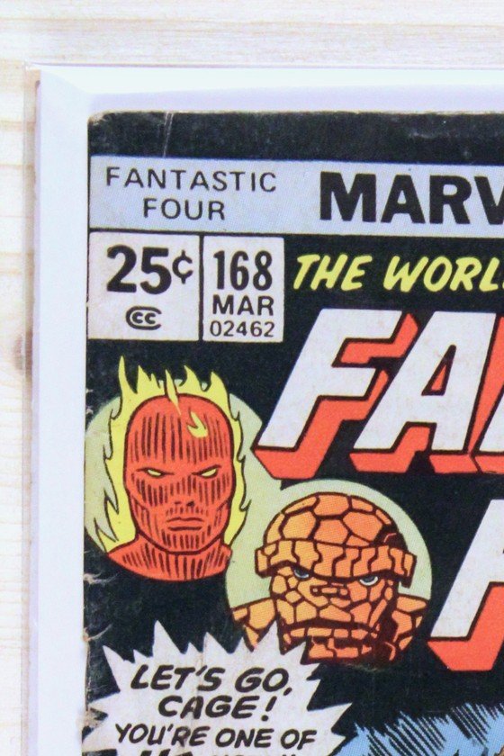 Fantastic Four #168 – Marvel (1976) 6.5 FN+ Joe Sinnott art