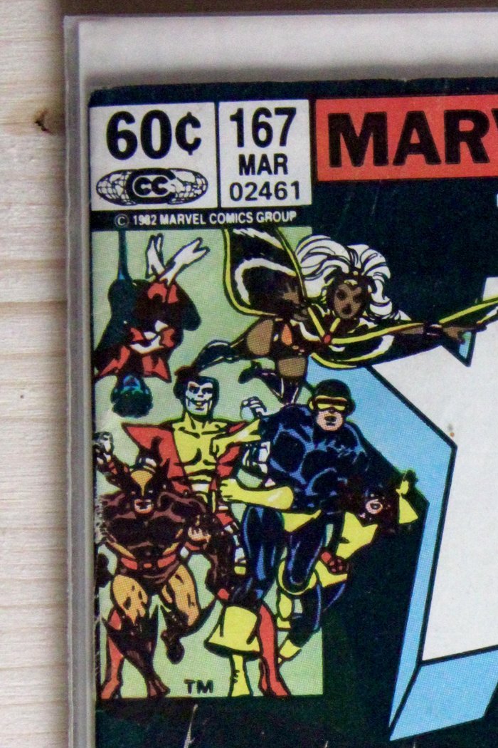 The Uncanny X-Men #167 – Marvel (1983) 7.5 VF- Brood Saga | Chris Claremont story