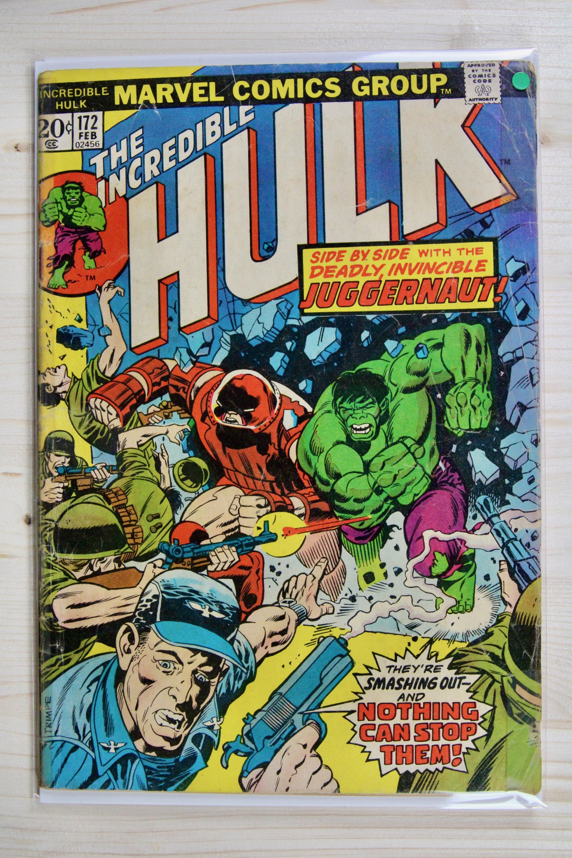 The Incredible Hulk #172 – Marvel (1974) 3.5 VG-