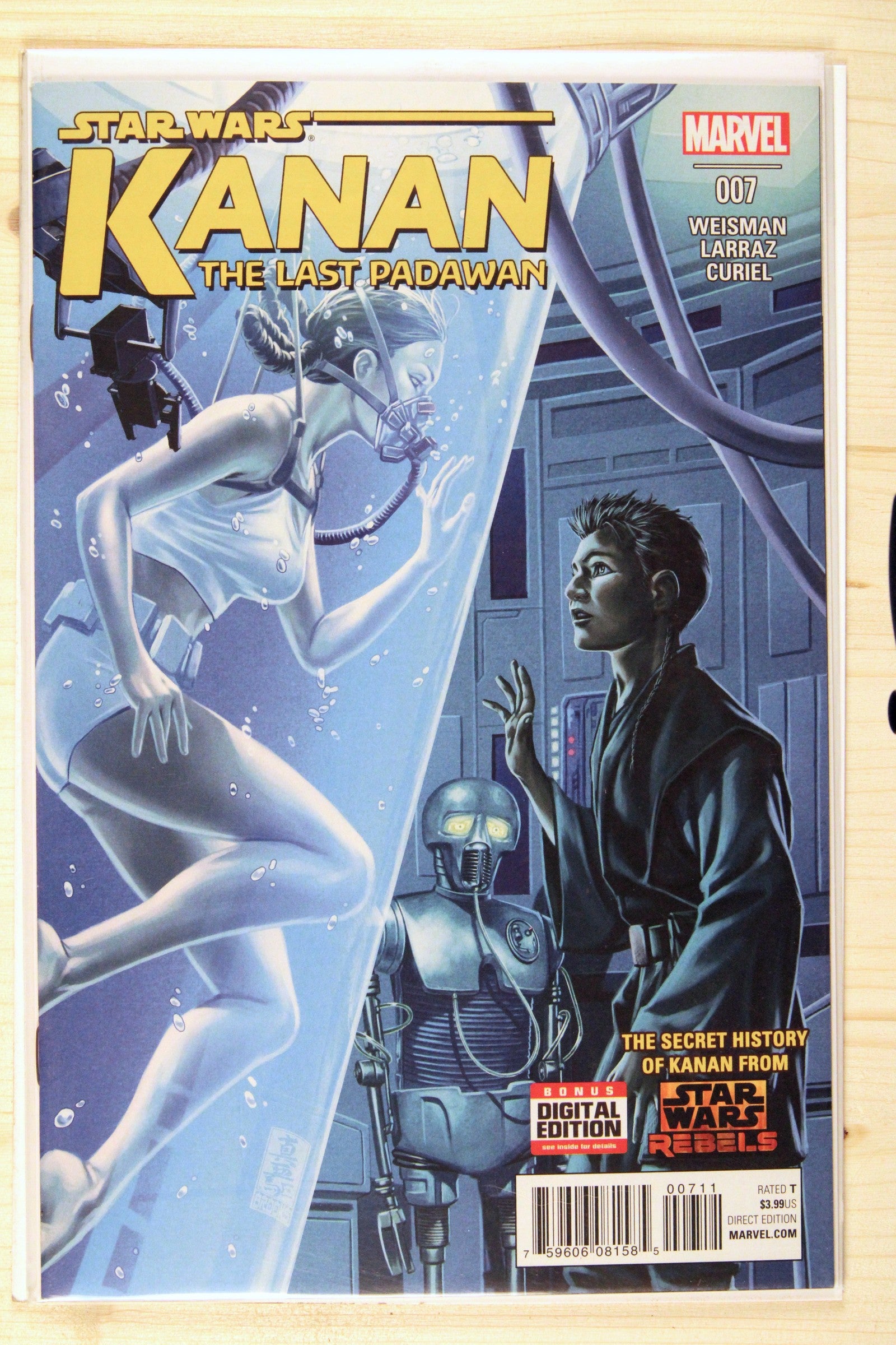 Star Wars: Kanan - The Last Padawan #7 – Marvel (2015) 9.6 NM+ Direct Edition with Bonus Digital Edition