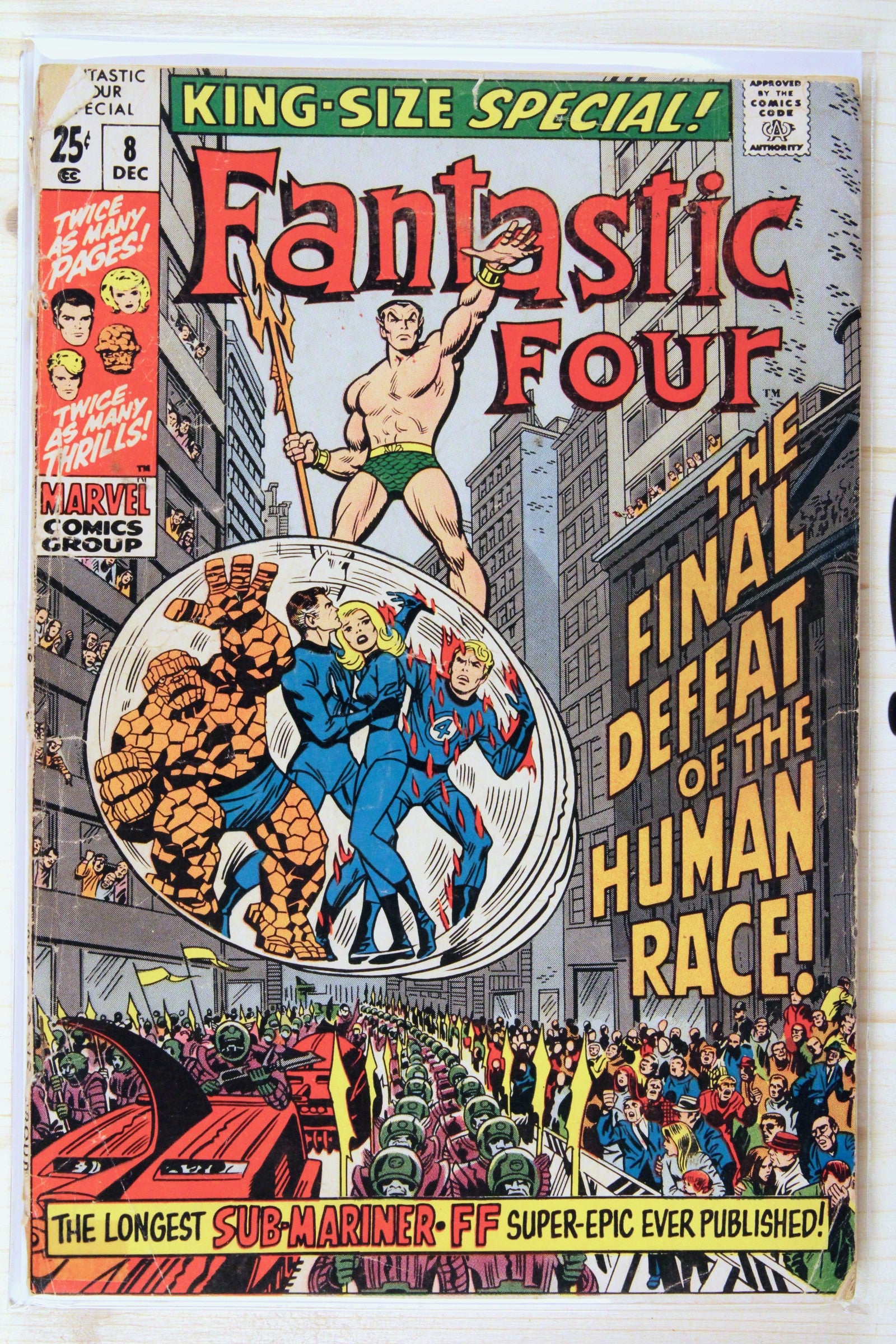 Fantastic Four King-Size Special Annual #8 – Marvel (1971) 3.5 VG-
