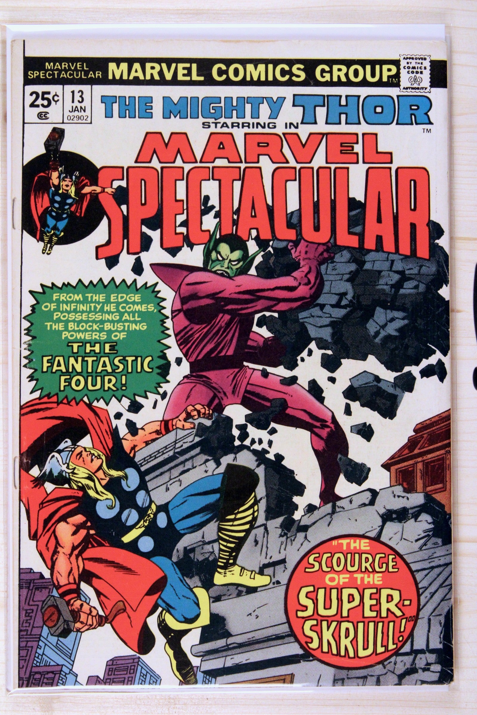 Marvel Spectacular #13 – Marvel (1975) 7.5 VF- Jack Kirby art | Stan Lee story