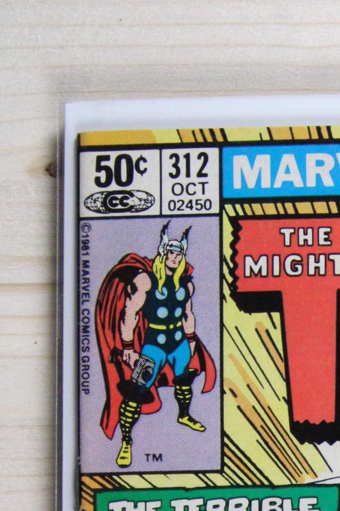 Thor #312 – Marvel (1981) 8.5 VF+ Terry Austin