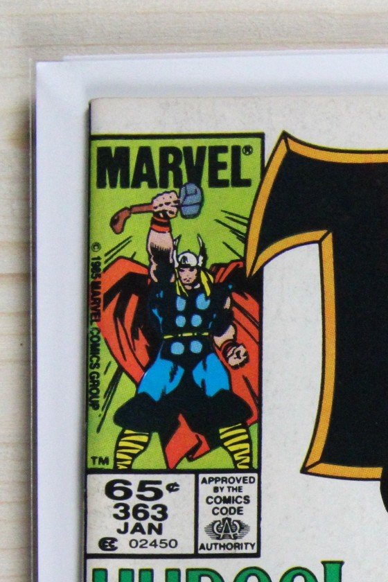 Thor #363 – Marvel (1986) 8.0 VF "Marvel Super Heroes" Secret Wars II | Newsstand